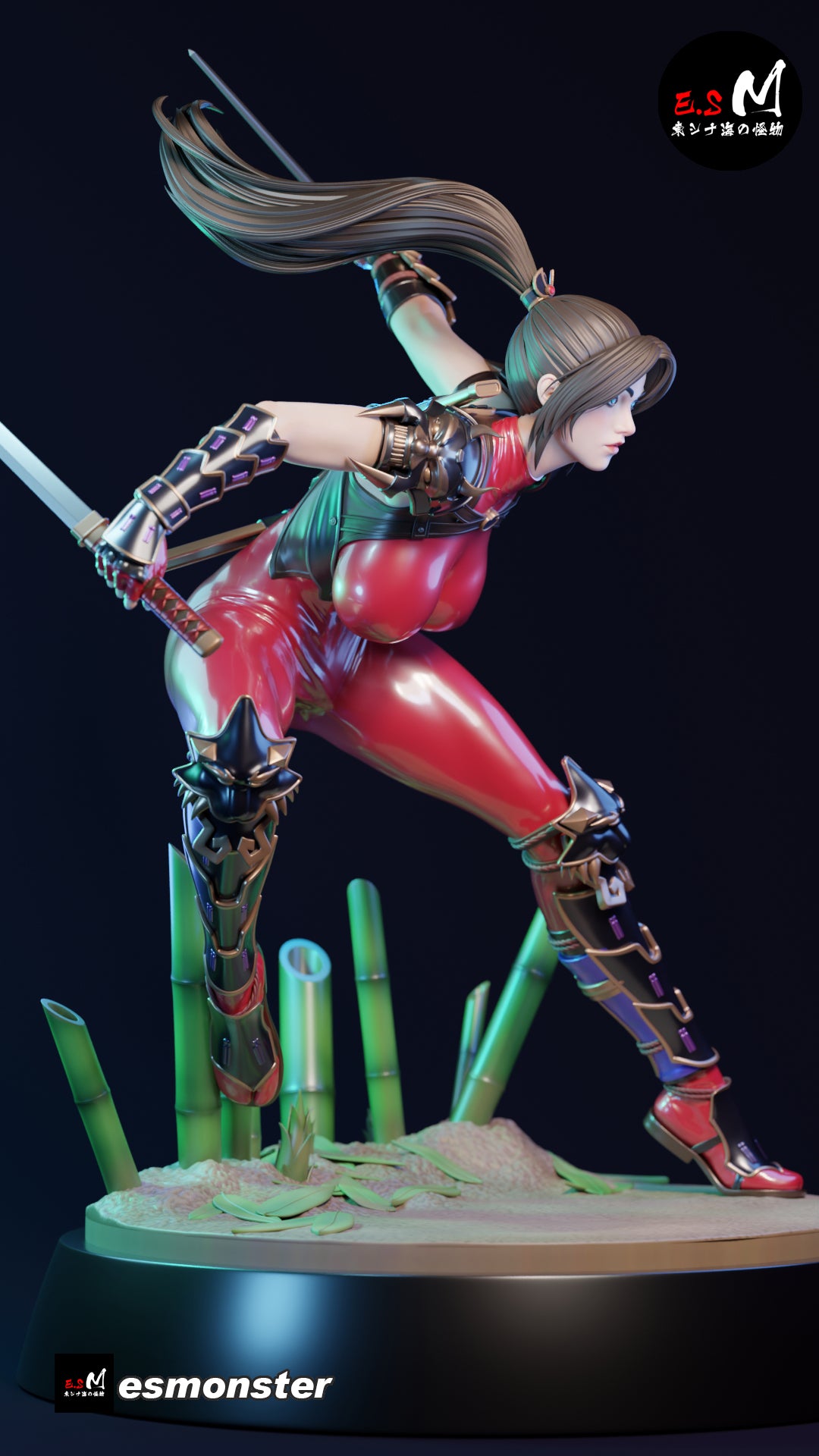 Taki Style Soulcalibur Unpainted Resin Garage Model Kit (1/6-1/12)
