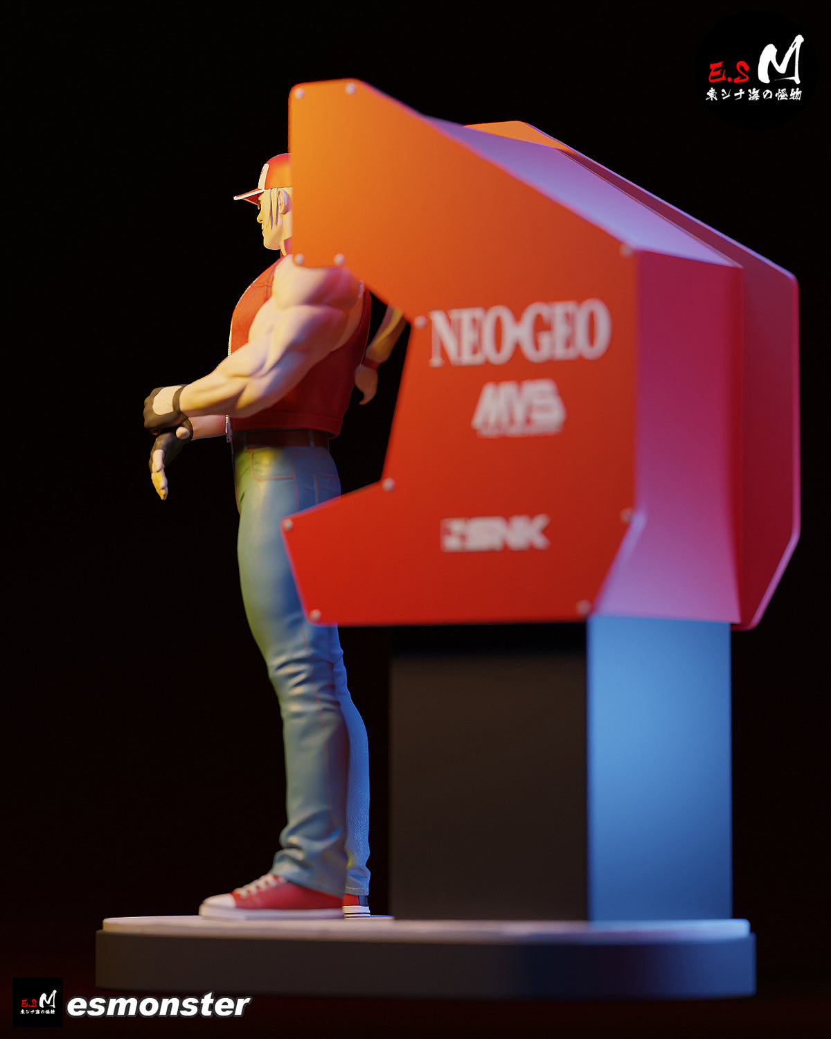 Terry Bogard Style Fatal Fury Unpainted Resin Garage Model Kit (1/6-1/12)