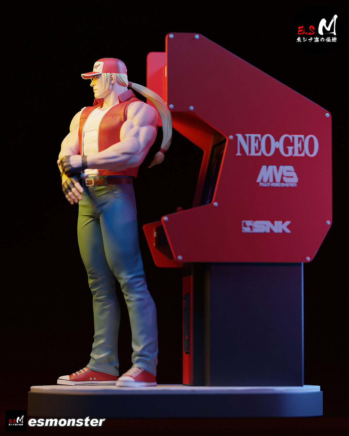 Terry Bogard Style Fatal Fury Unpainted Resin Garage Model Kit (1/6-1/12)
