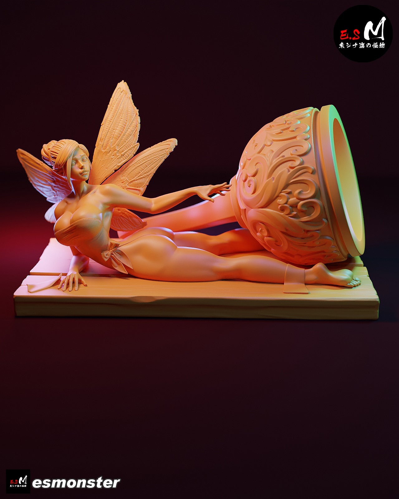 Tinker Bell Hook Trap Peter Pan Unpainted Resin Garage Kit (1/6-1/12)
