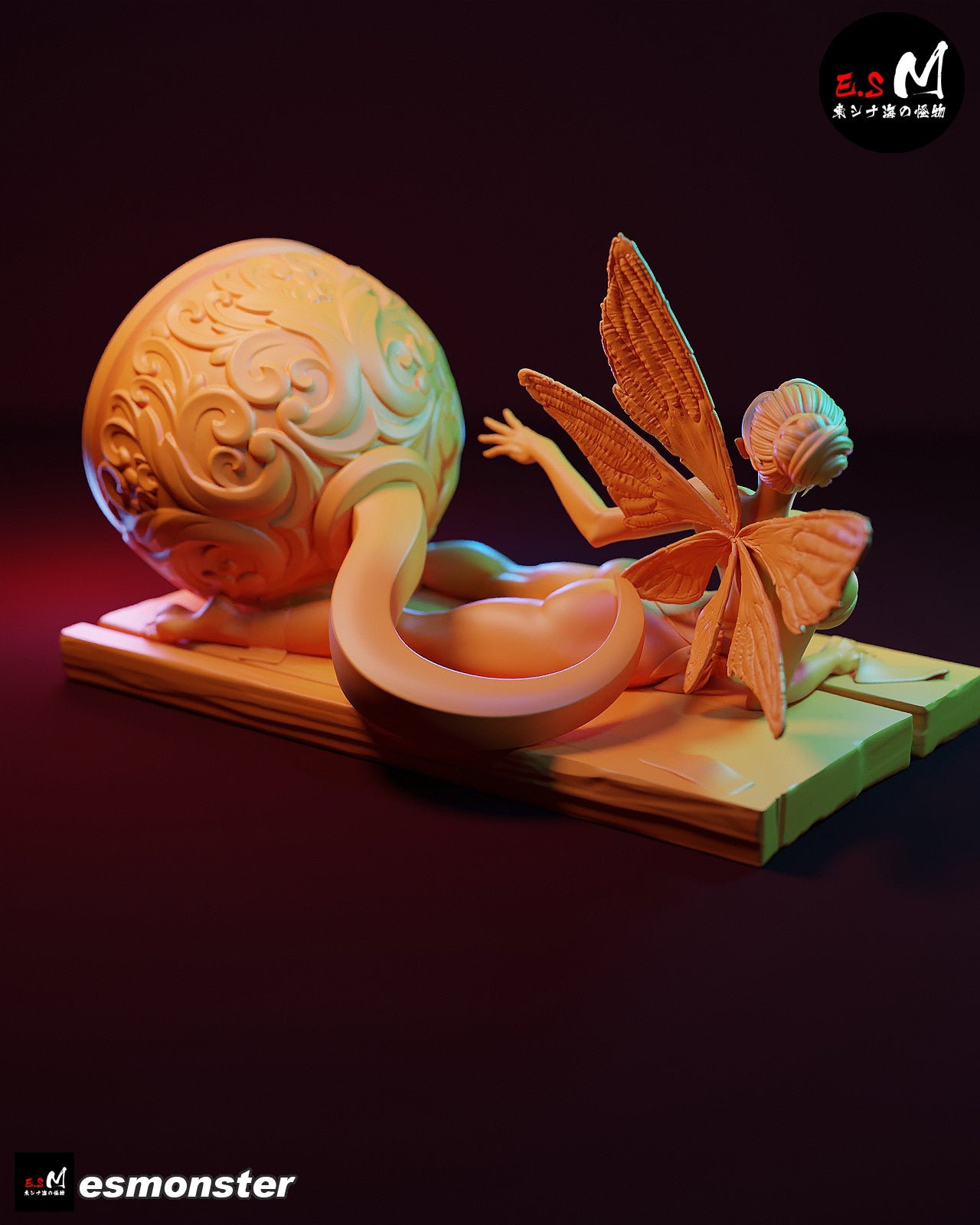 Tinker Bell Hook Trap Peter Pan Unpainted Resin Garage Kit (1/6-1/12)