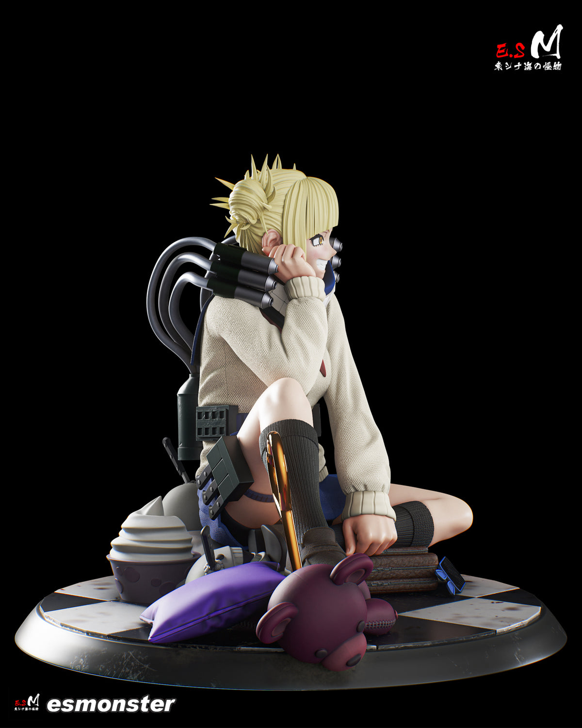 Toga Himiko Style My Hero Academia Unpainted Resin Garage Kit (1/6-1/12)