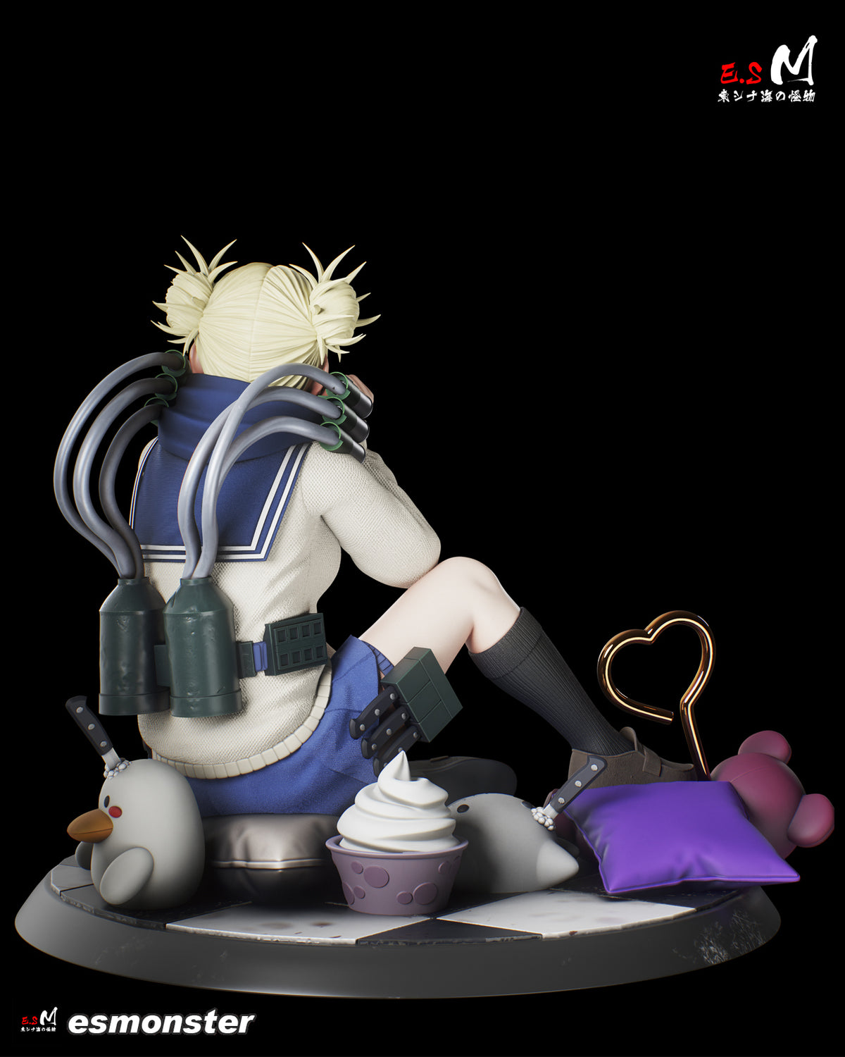Toga Himiko Style My Hero Academia Unpainted Resin Garage Kit (1/6-1/12)