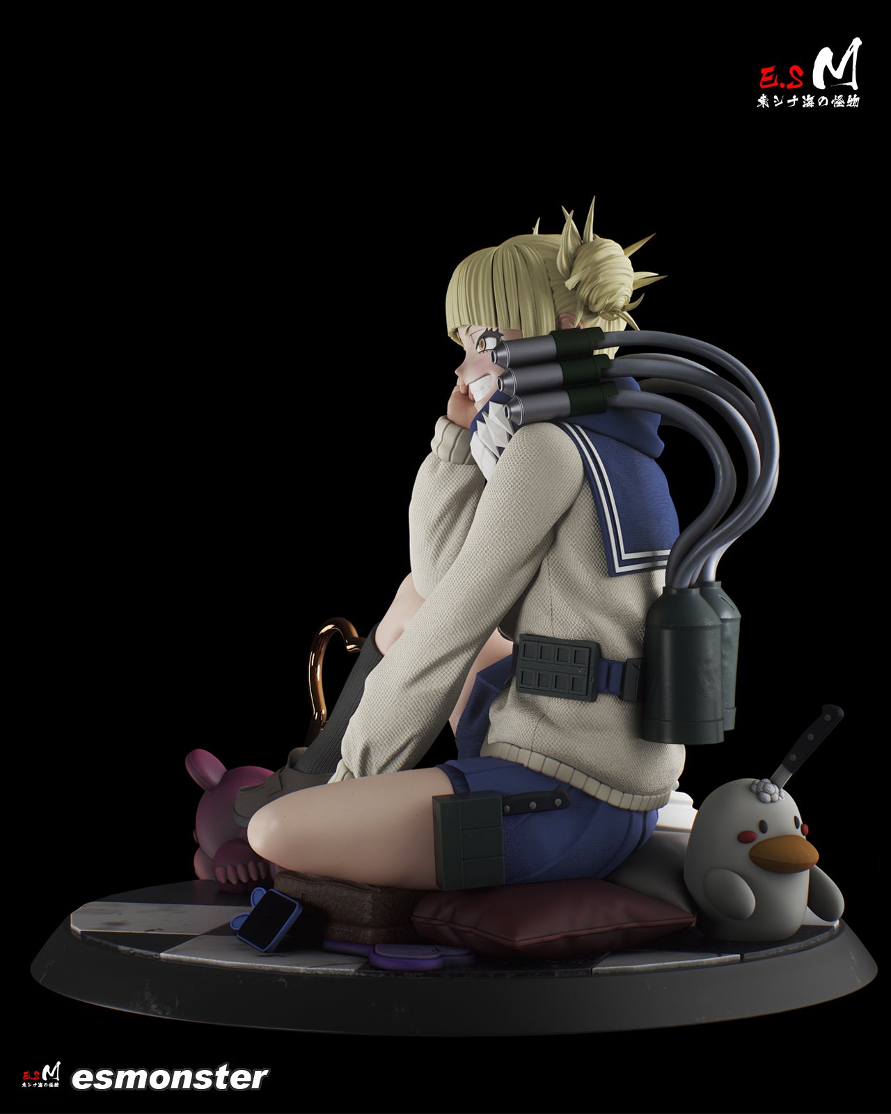 Toga Himiko Style My Hero Academia Unpainted Resin Garage Kit (1/6-1/12)