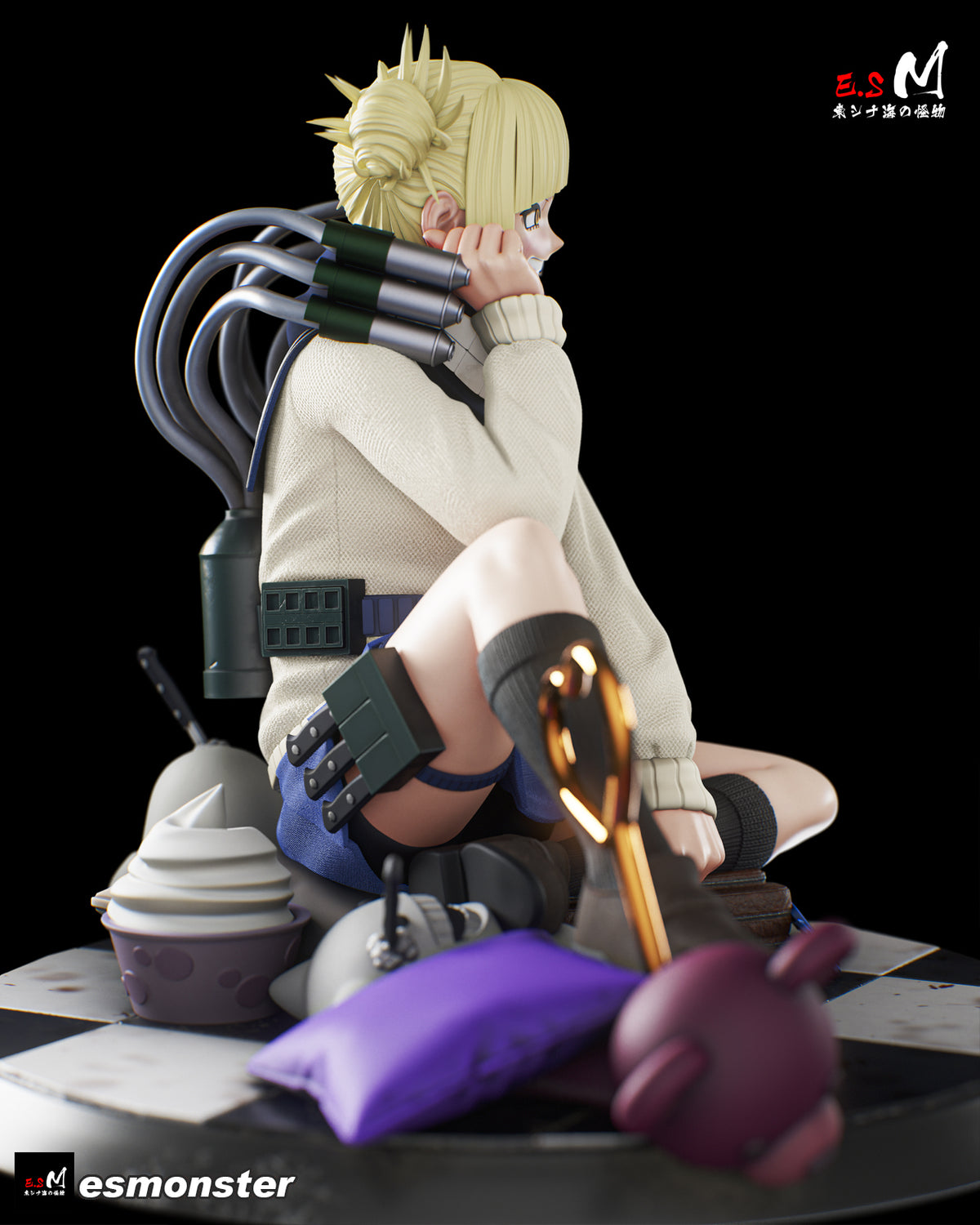 Toga Himiko Style My Hero Academia Unpainted Resin Garage Kit (1/6-1/12)