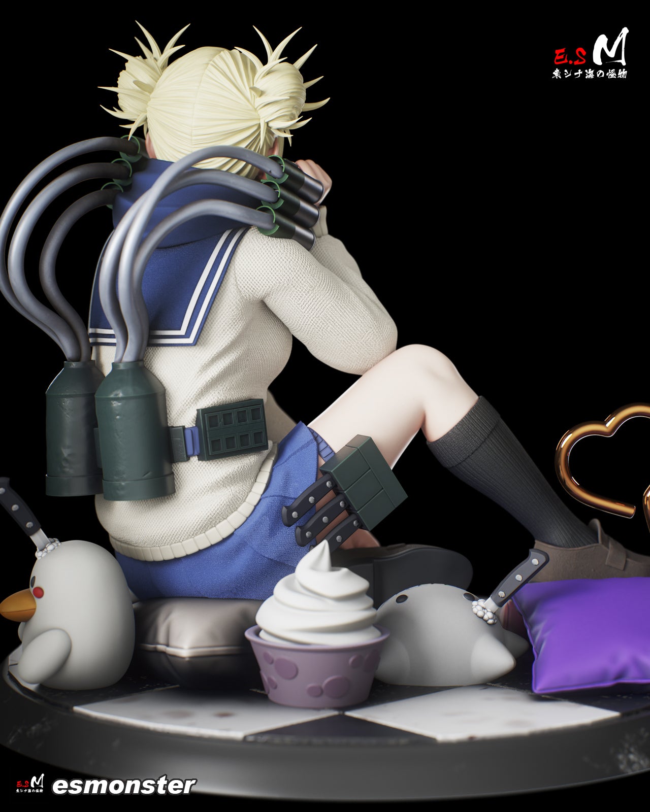 Toga Himiko Style My Hero Academia Unpainted Resin Garage Kit (1/6-1/12)