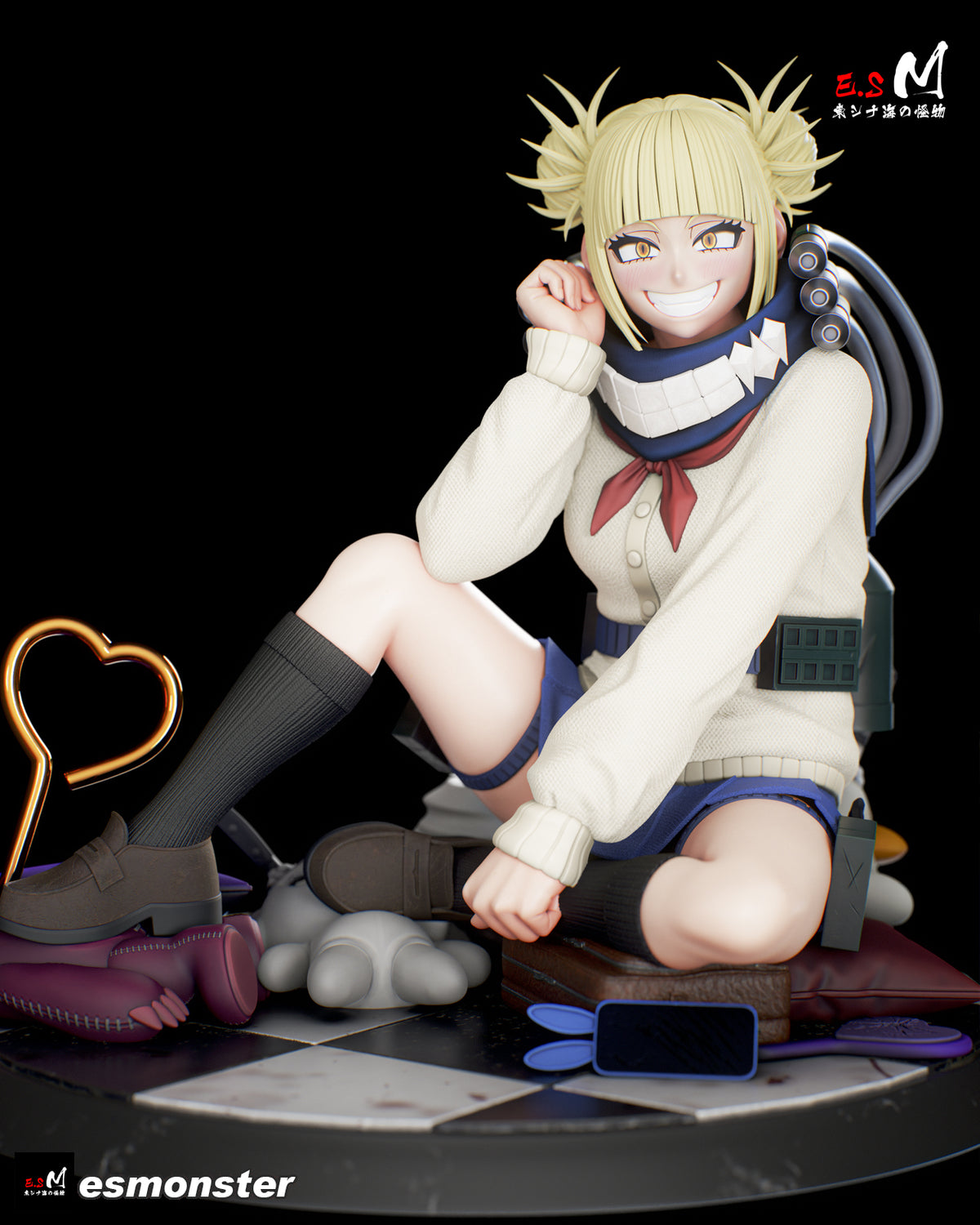 Toga Himiko Style My Hero Academia Unpainted Resin Garage Kit (1/6-1/12)