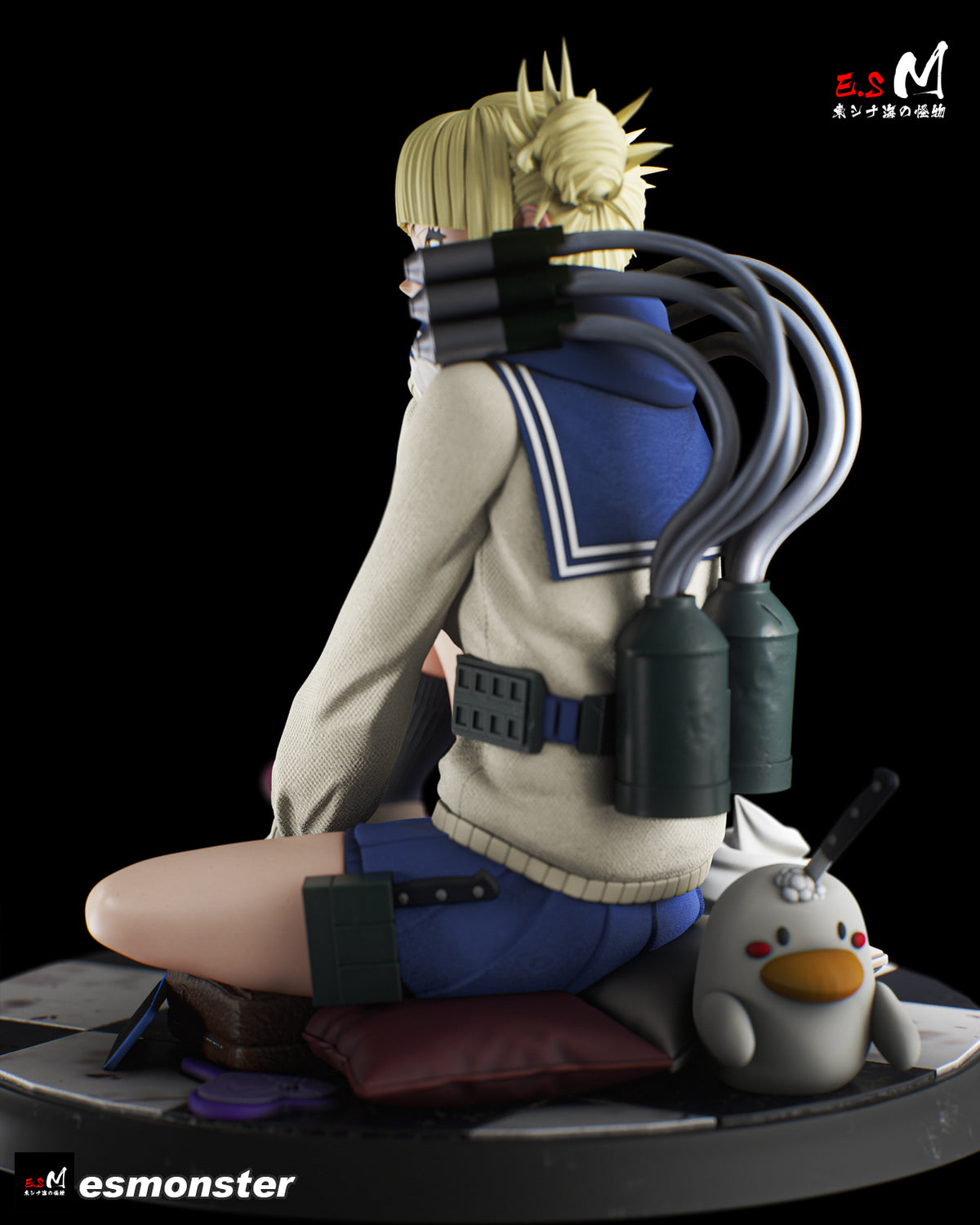 Toga Himiko Style My Hero Academia Unpainted Resin Garage Kit (1/6-1/12)