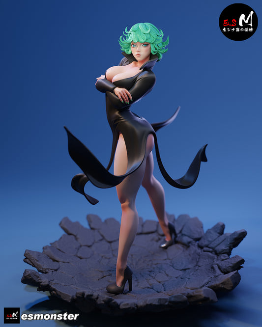 Tatsumaki Style One Punch Man Unpainted Resin Garage Kit (1/6-1/12)