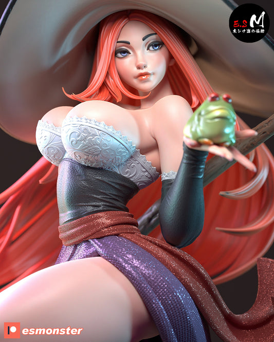 Sorceress Style Dragon's Crown Fantasy Unpainted Resin Garage Kit (1/6-1/12)
