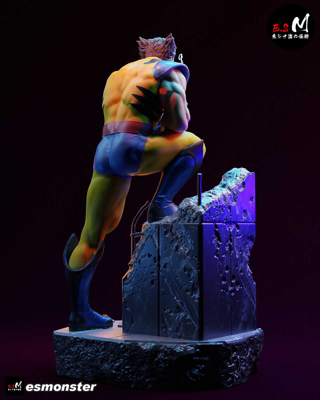 Wolverine Heroic Style X-Men Unpainted Resin Garage Model Kit (1/6-1/12)