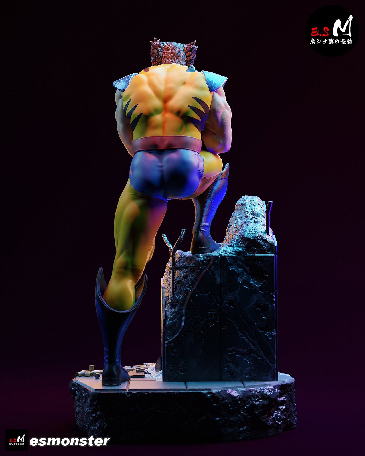 Wolverine Heroic Style X-Men Unpainted Resin Garage Model Kit (1/6-1/12)