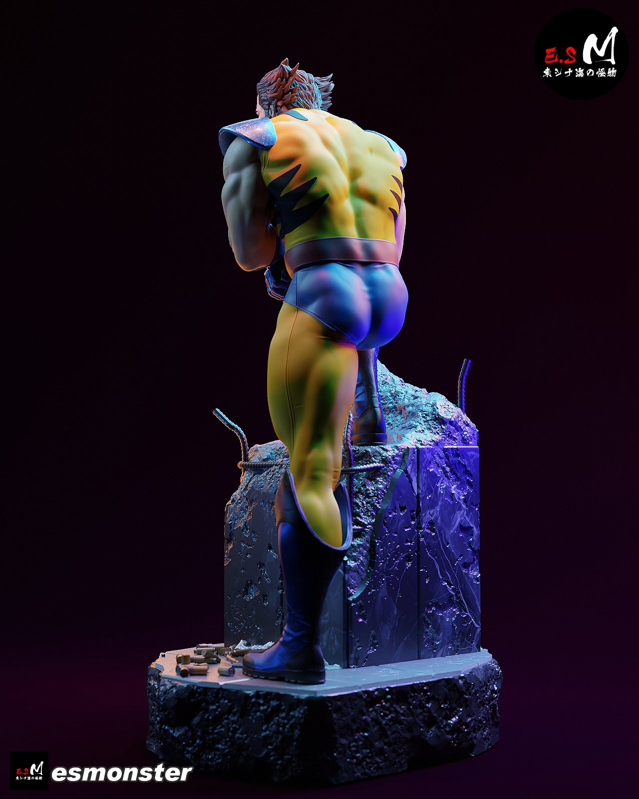 Wolverine Heroic Style X-Men Unpainted Resin Garage Model Kit (1/6-1/12)