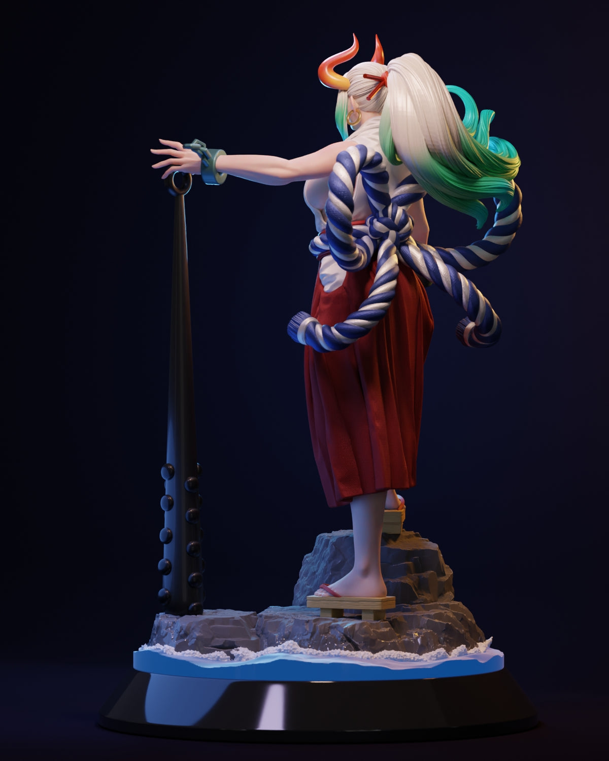 Yamato Style One Piece Anime Unpainted Resin Garage Kit (1/6-1/12)