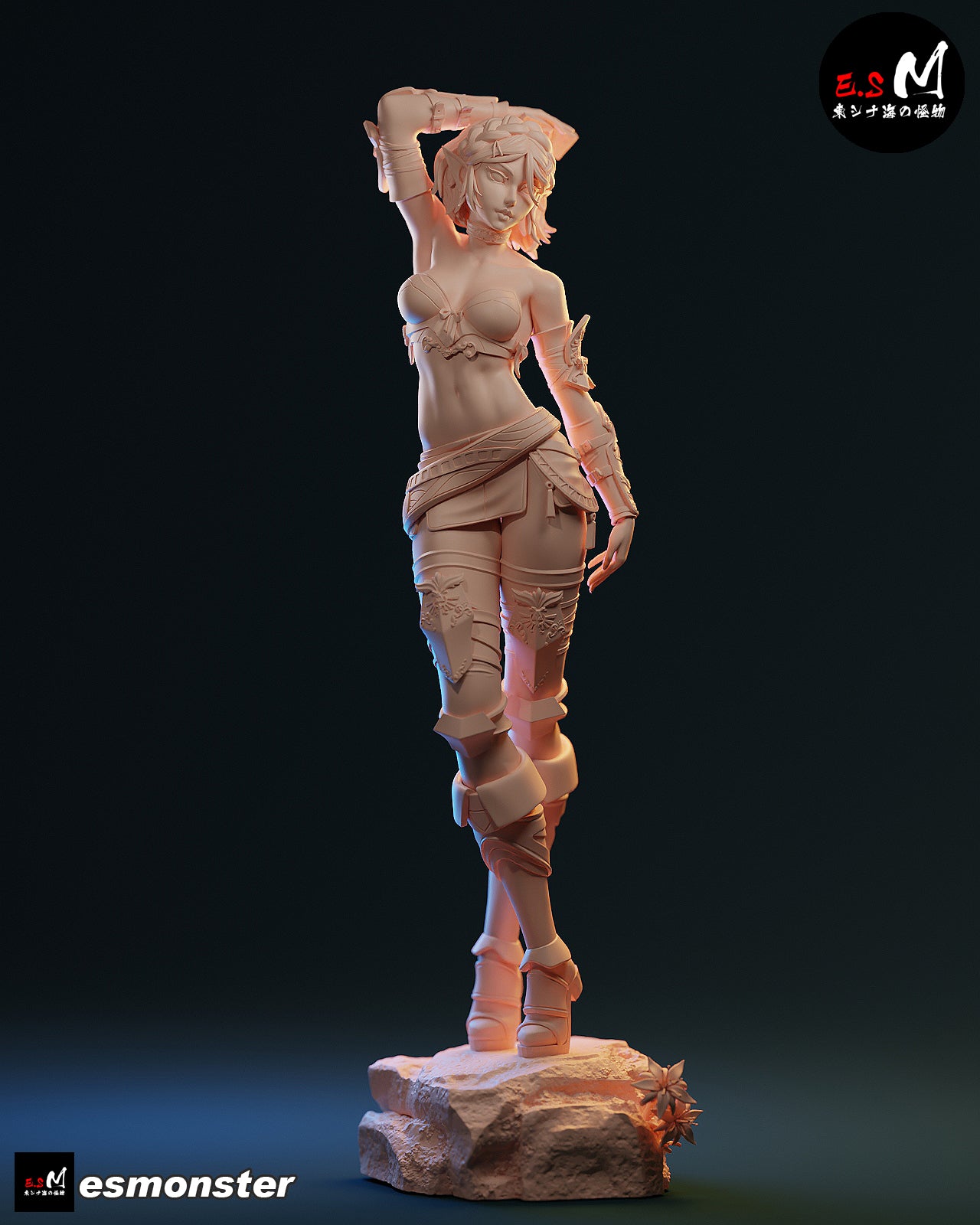 Alluring Zelda Style Zelda Unpainted Resin Garage Model Kit (1/6-1/12)