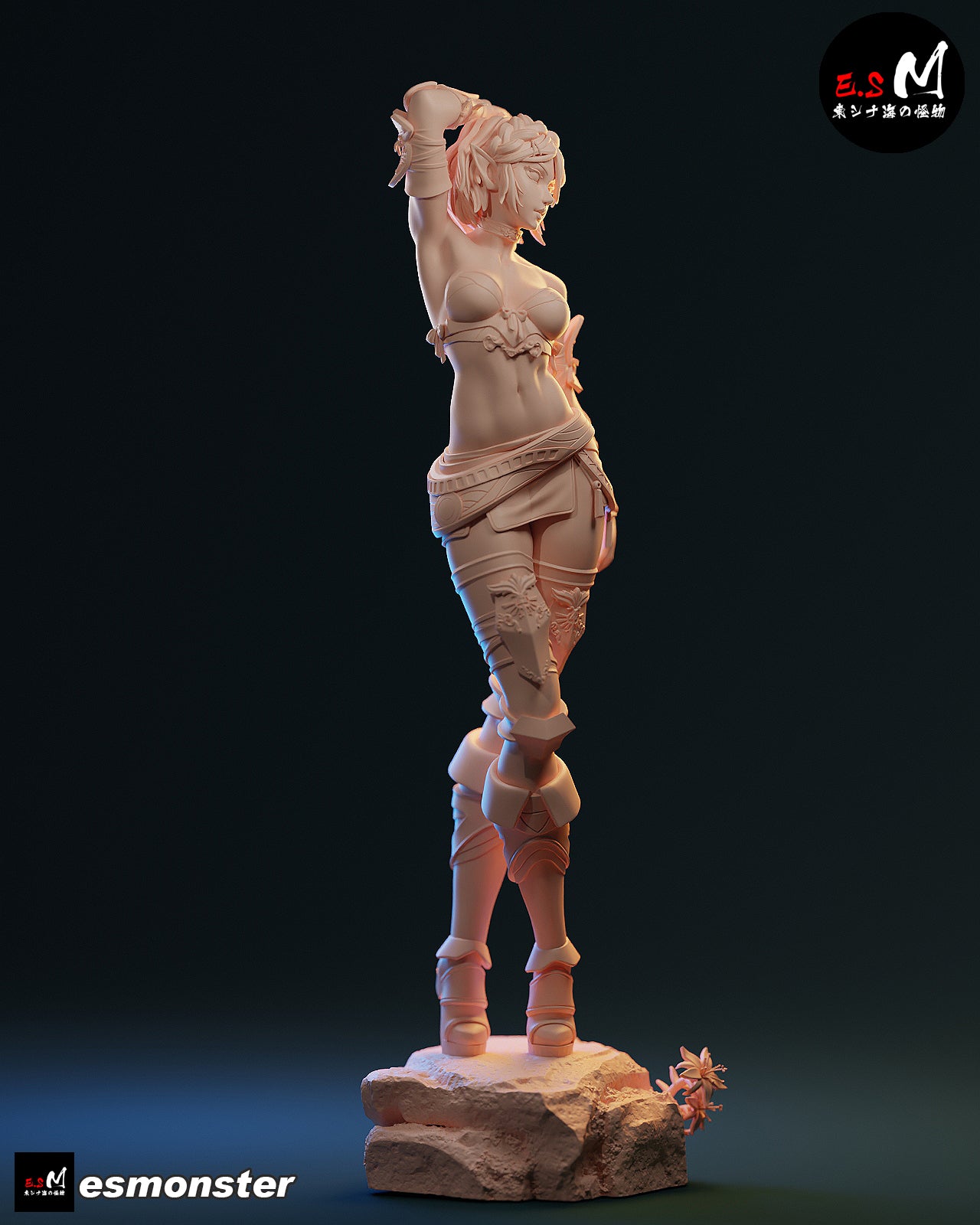 Alluring Zelda Style Zelda Unpainted Resin Garage Model Kit (1/6-1/12)
