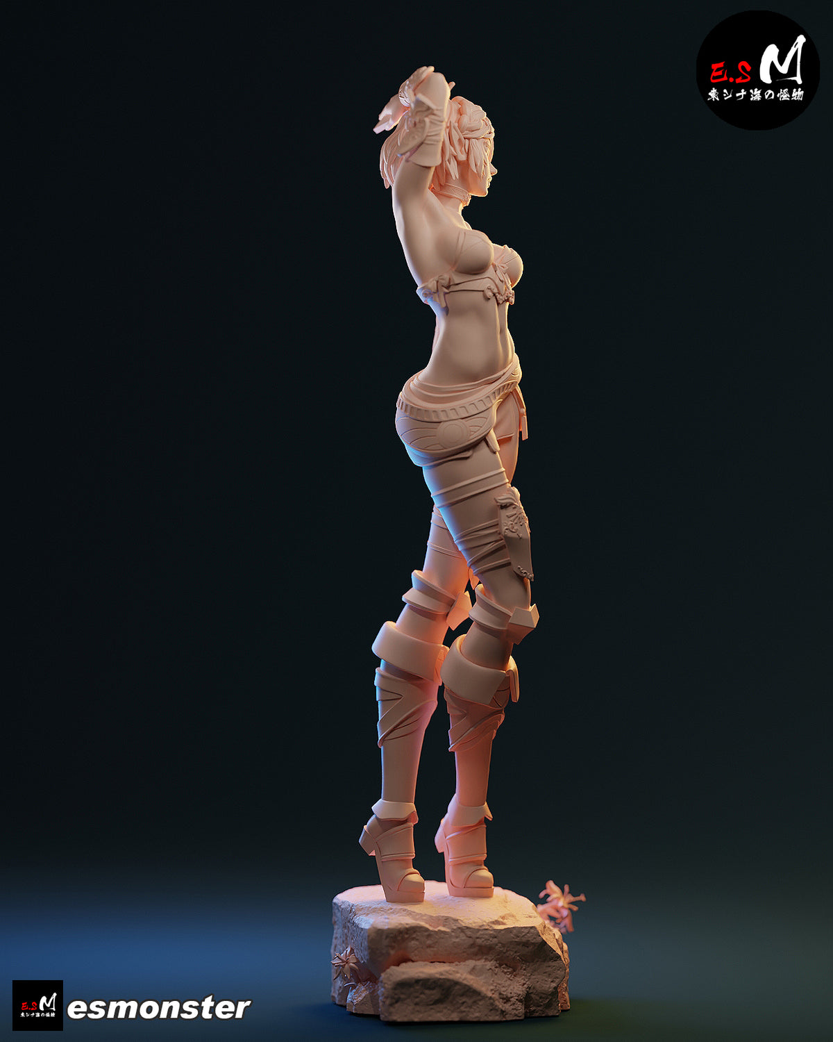 Alluring Zelda Style Zelda Unpainted Resin Garage Model Kit (1/6-1/12)