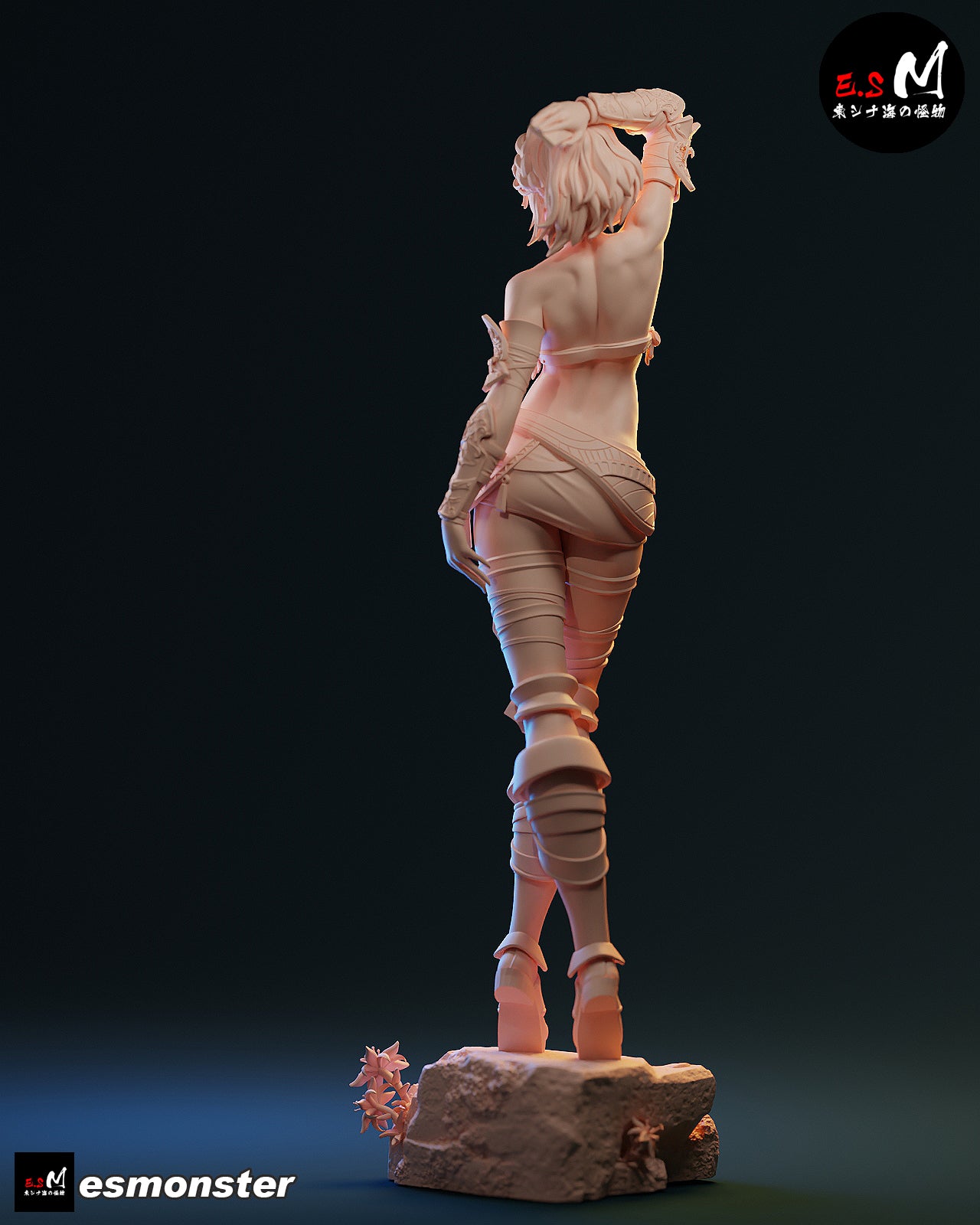 Alluring Zelda Style Zelda Unpainted Resin Garage Model Kit (1/6-1/12)