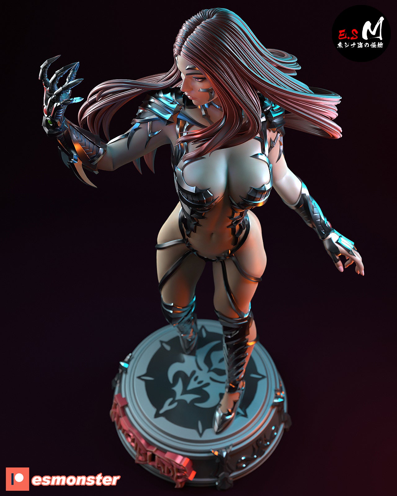 Sara Pezzini Style Witchblade Unpainted Resin Garage Model Kit (1/6-1/12)