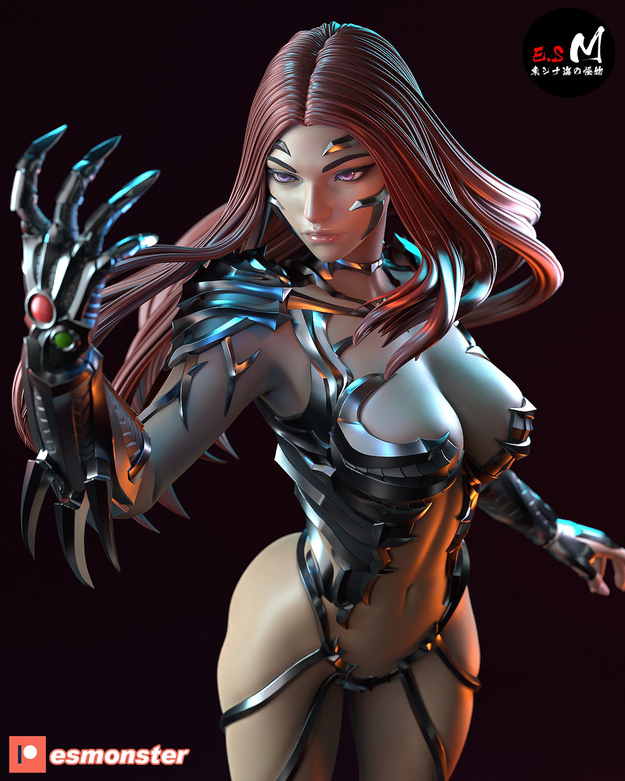 Sara Pezzini Style Witchblade Unpainted Resin Garage Model Kit (1/6-1/12)