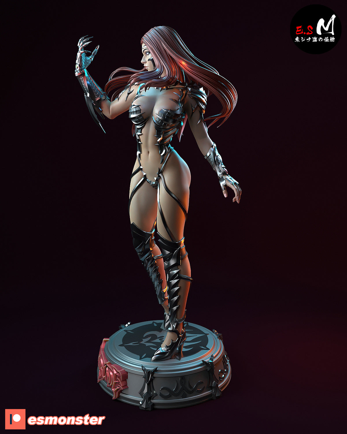 Sara Pezzini Style Witchblade Unpainted Resin Garage Model Kit (1/6-1/12)