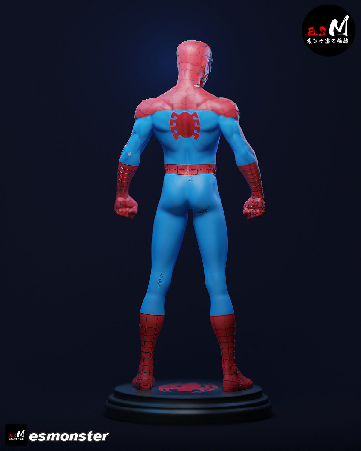 Battle-Worn Spider-Man Style Marvel Unpainted Resin Garage Kit (1/6-1/12)