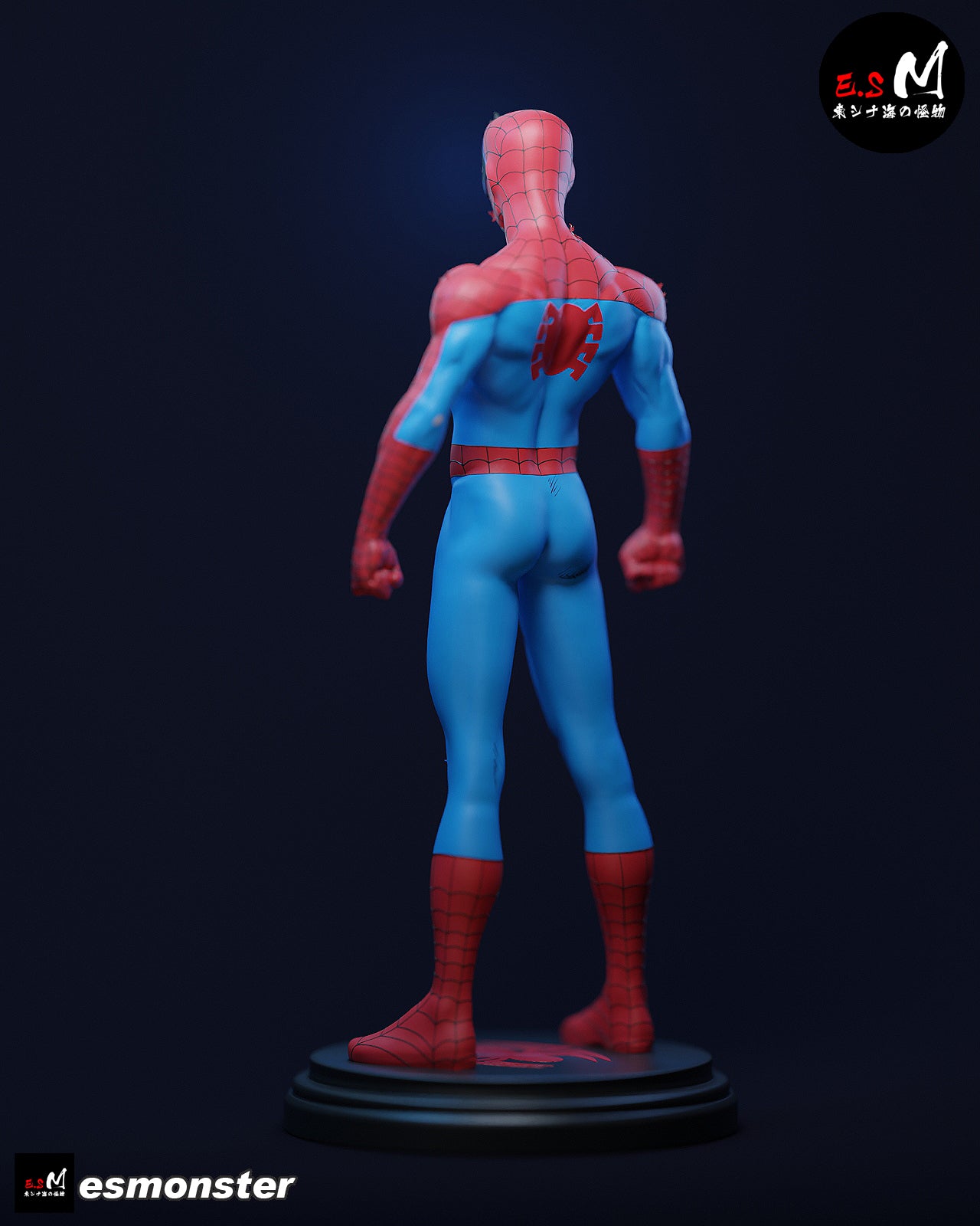 Battle-Worn Spider-Man Style Marvel Unpainted Resin Garage Kit (1/6-1/12)