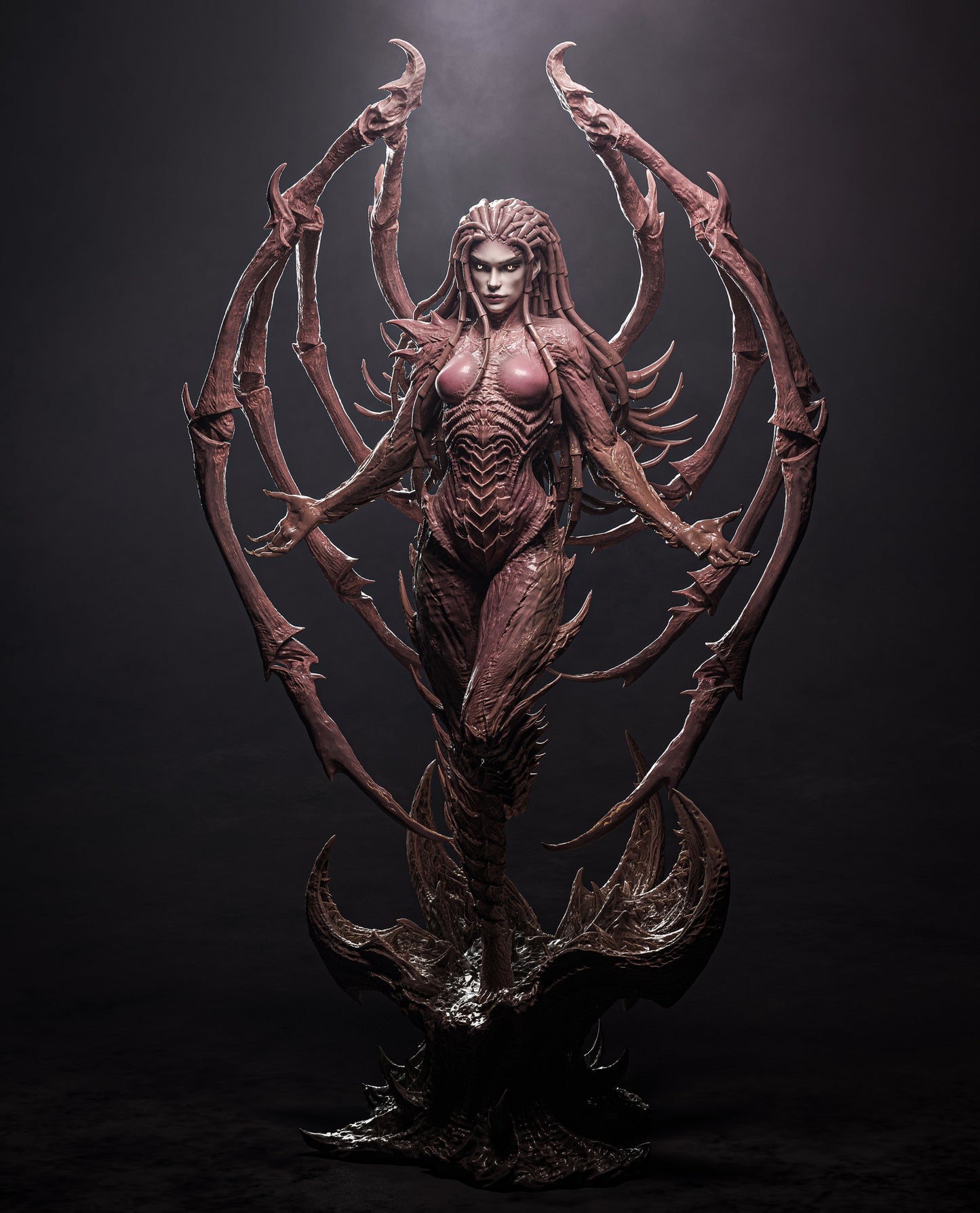 Sara Kerrigan Style Queen of Blades Resin Kit – Unpainted 3D Printed Model Kit