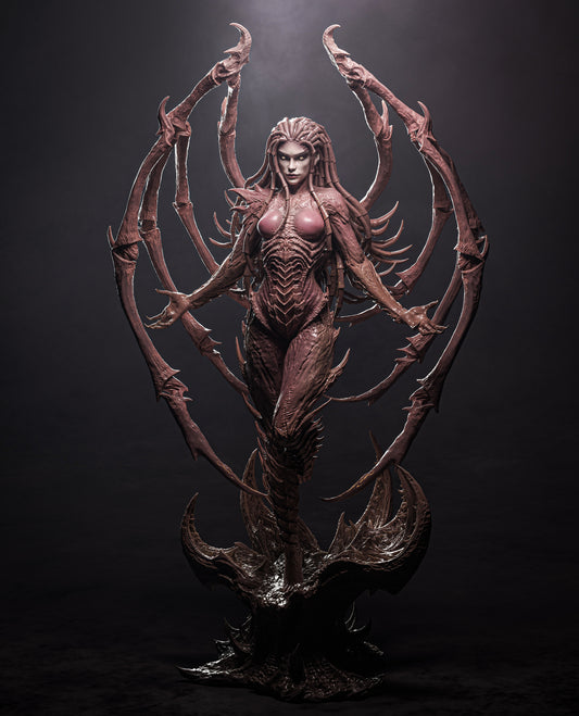 Sara Kerrigan Style Queen of Blades Resin Kit – Unpainted 3D Printed Model Kit