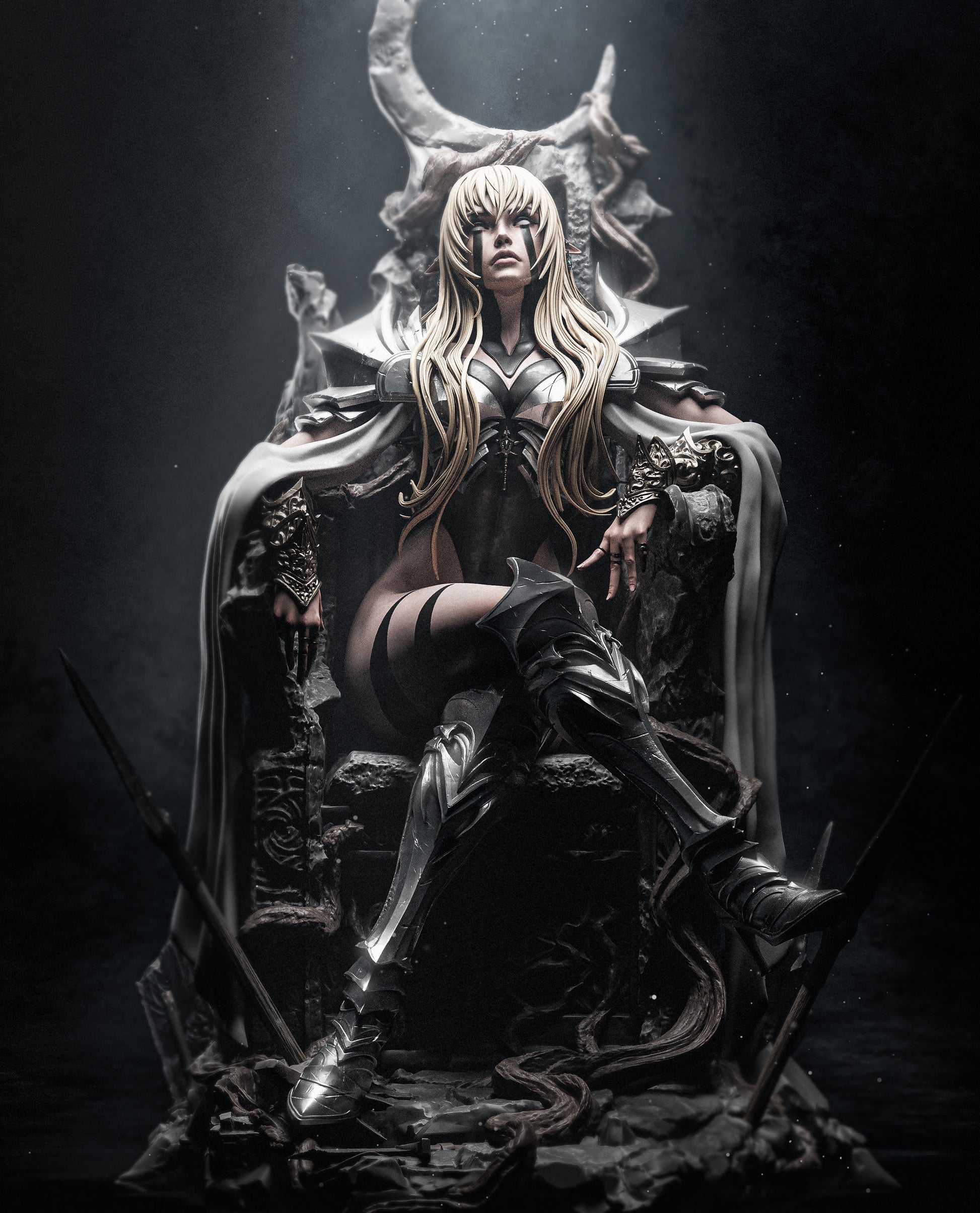 Underworld queen resin figure