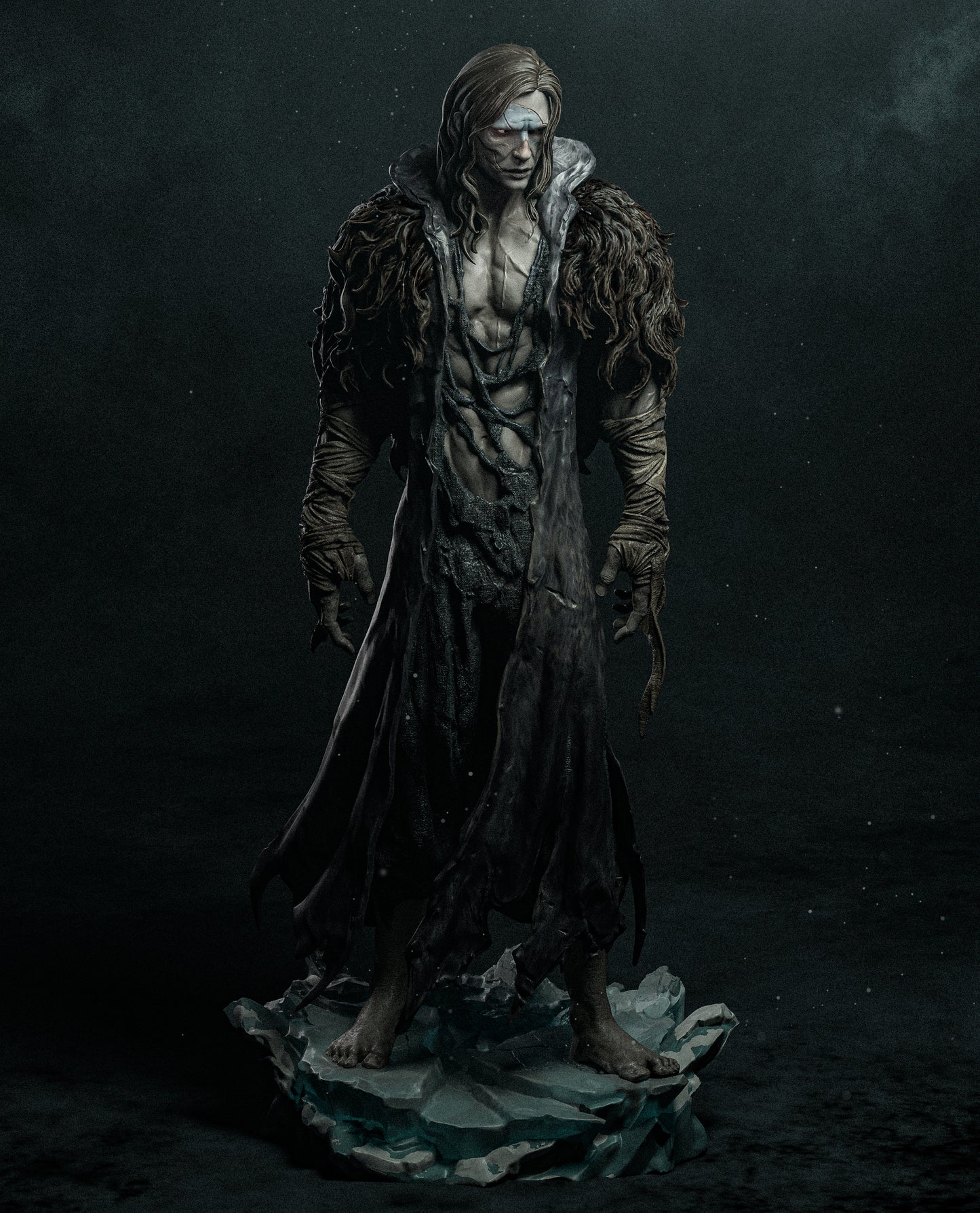 Frankenstein Style Modern Monster – Unpainted 3D Printed Model Kit