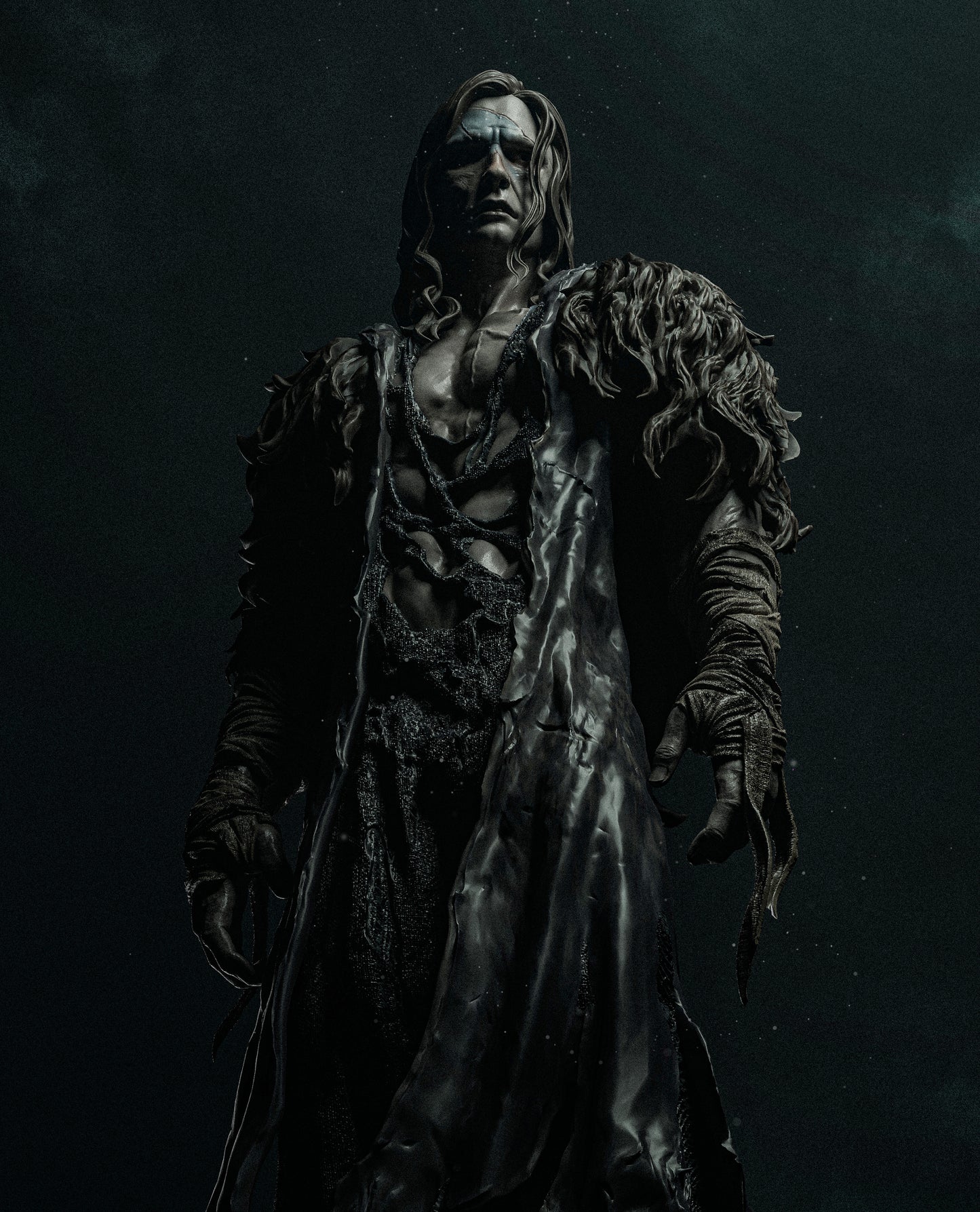 Frankenstein Style Modern Monster – Unpainted 3D Printed Model Kit