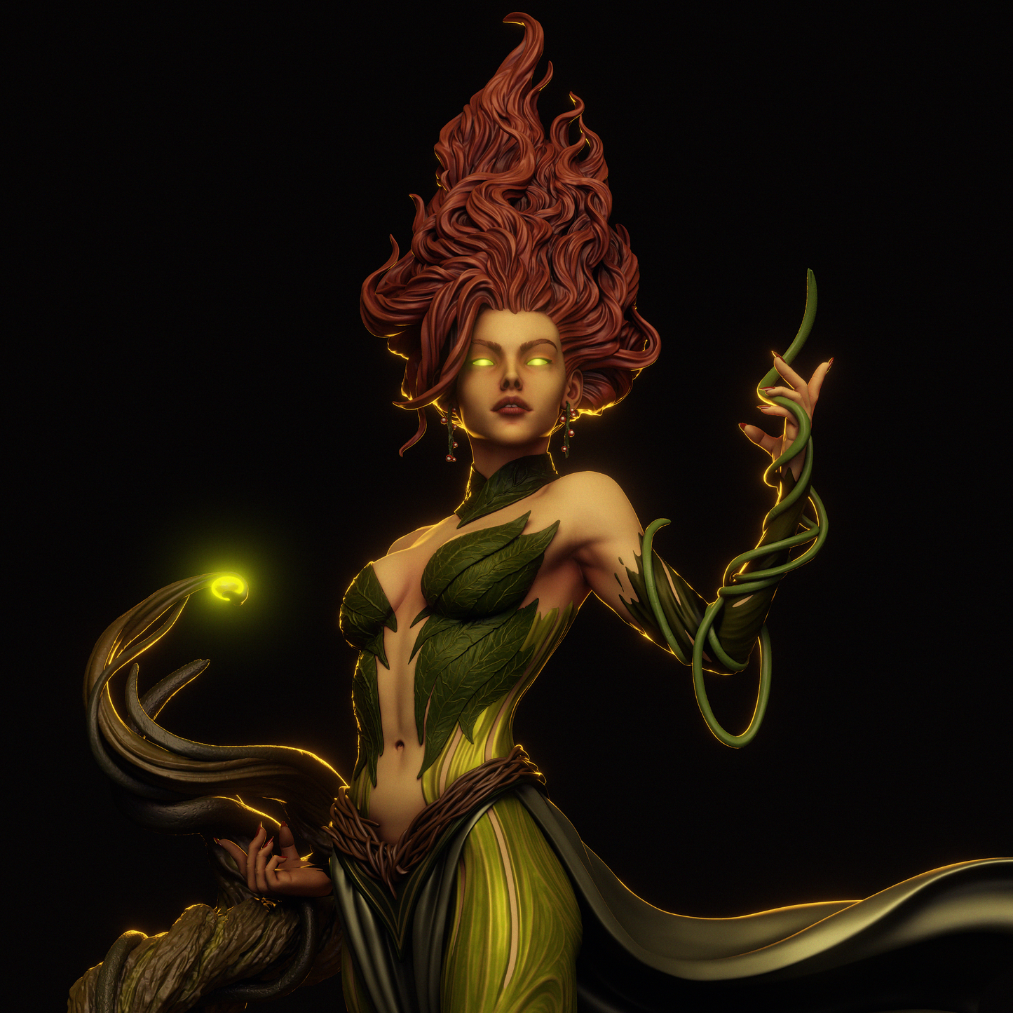 Gaia Earth Spirit – Unpainted 3D Printed Model Kit
