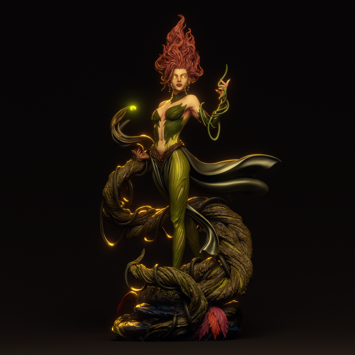 Gaia Earth Spirit – Unpainted 3D Printed Model Kit