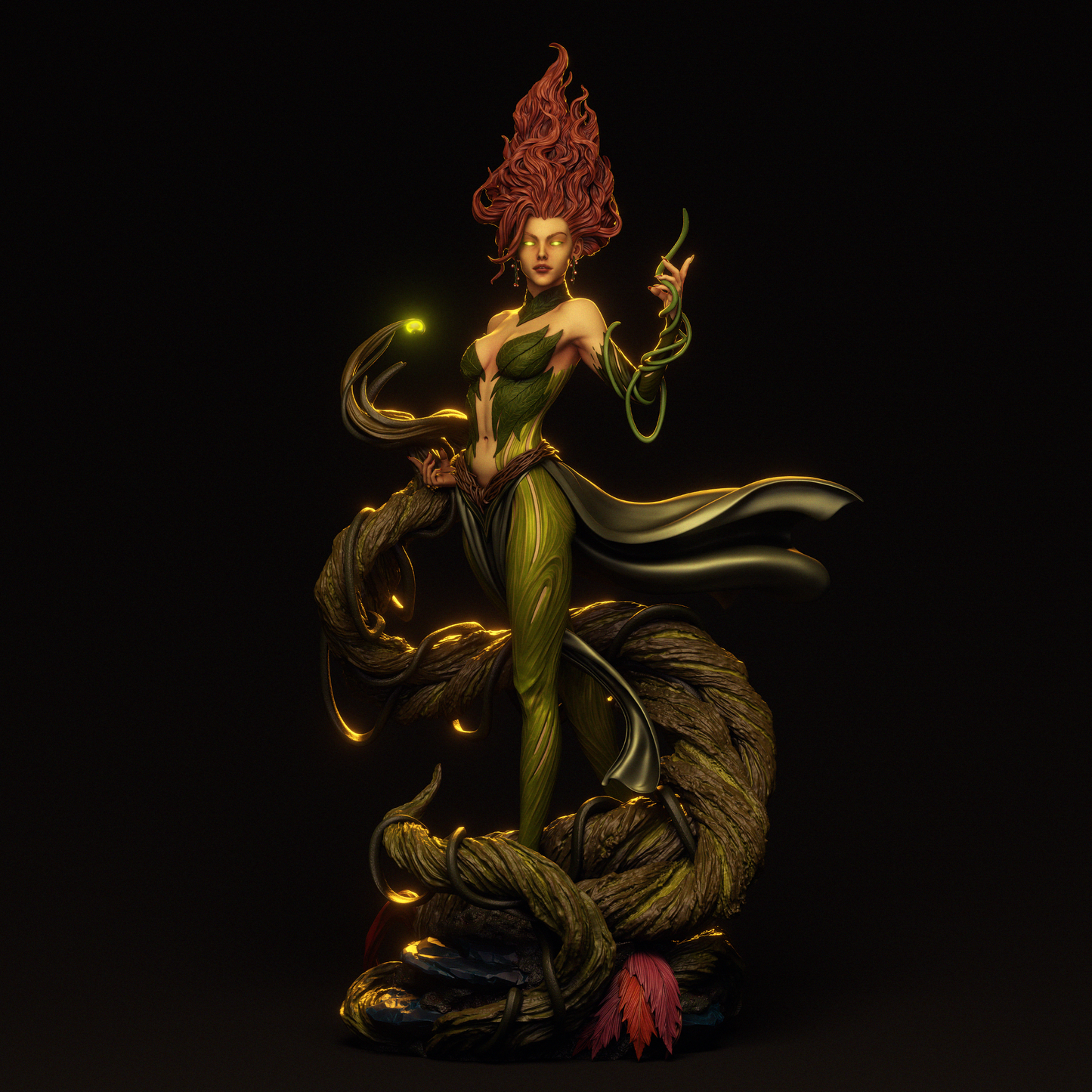 Gaia Earth Spirit – Unpainted 3D Printed Model Kit