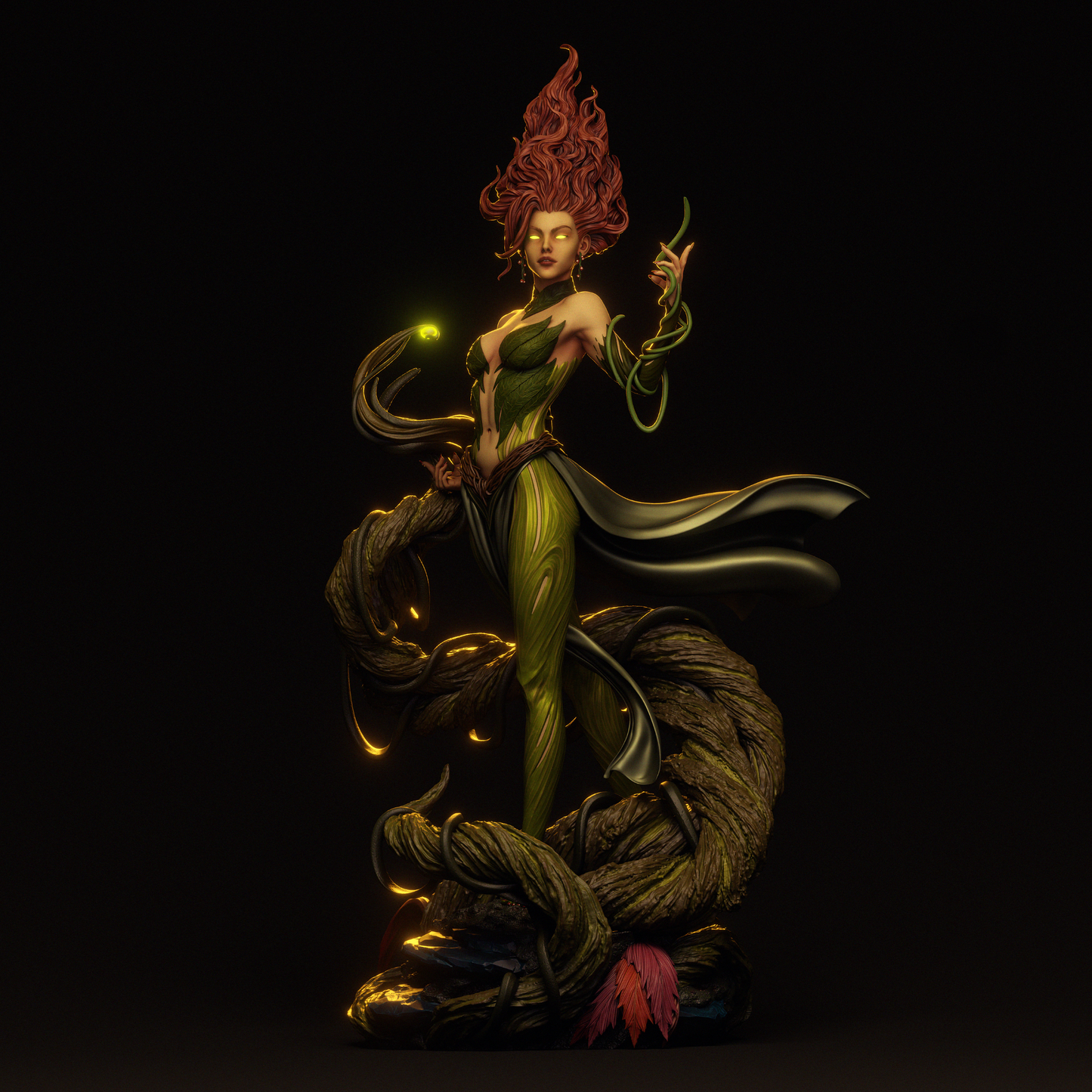 Gaia Earth Spirit – Unpainted 3D Printed Model Kit