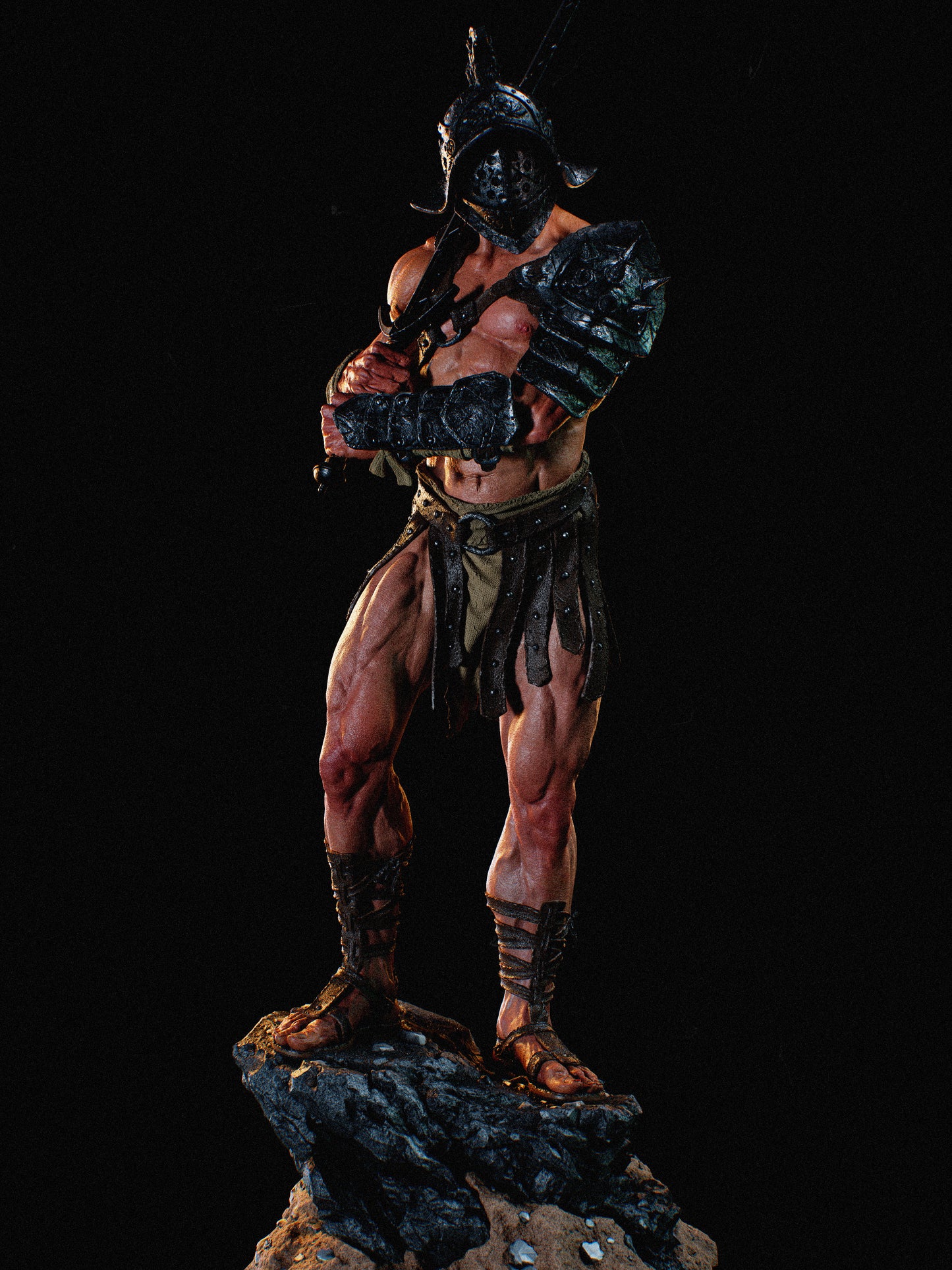 Gladiator OC – Unpainted 3D Printed Model Kit