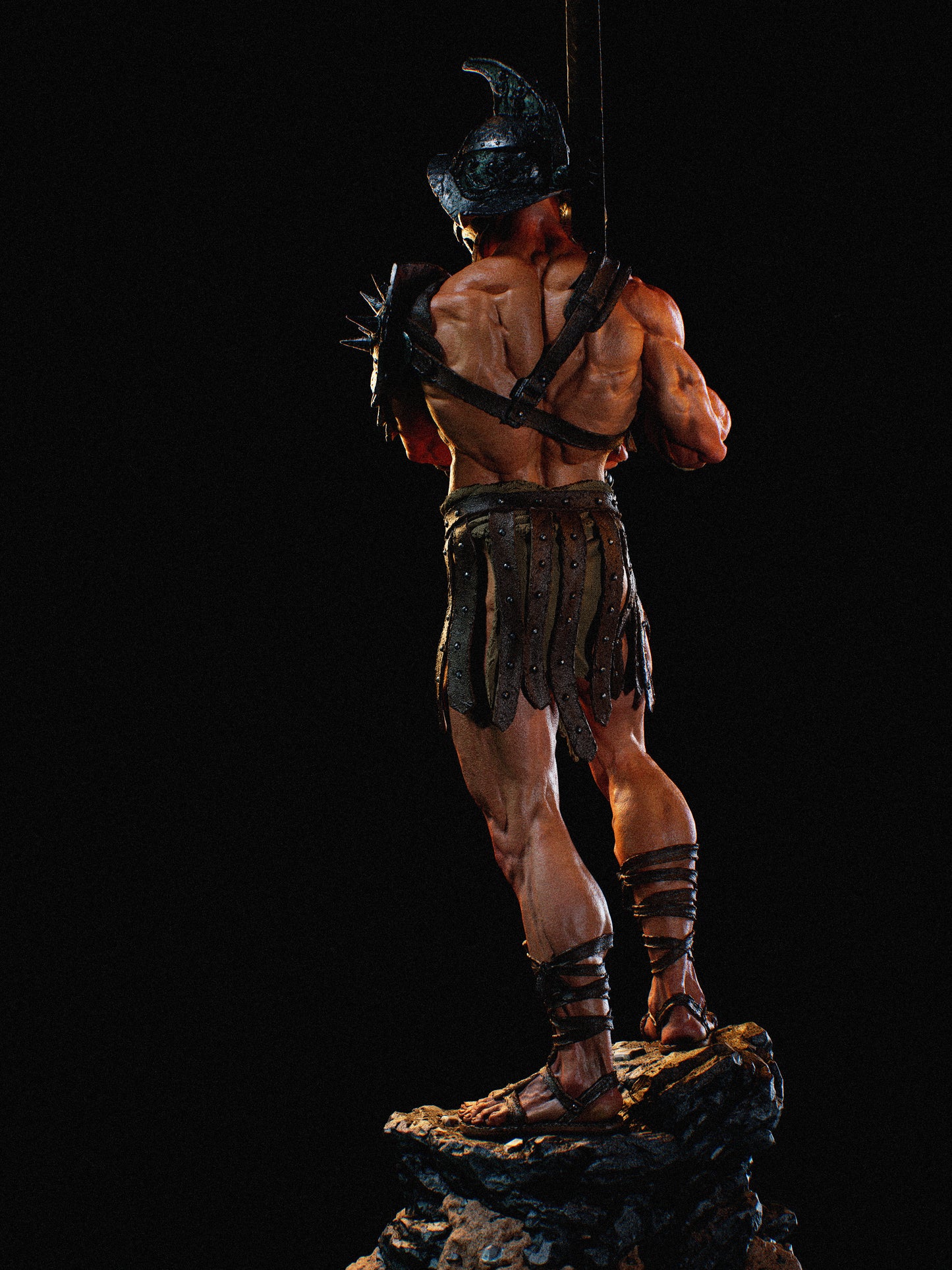 Gladiator OC – Unpainted 3D Printed Model Kit