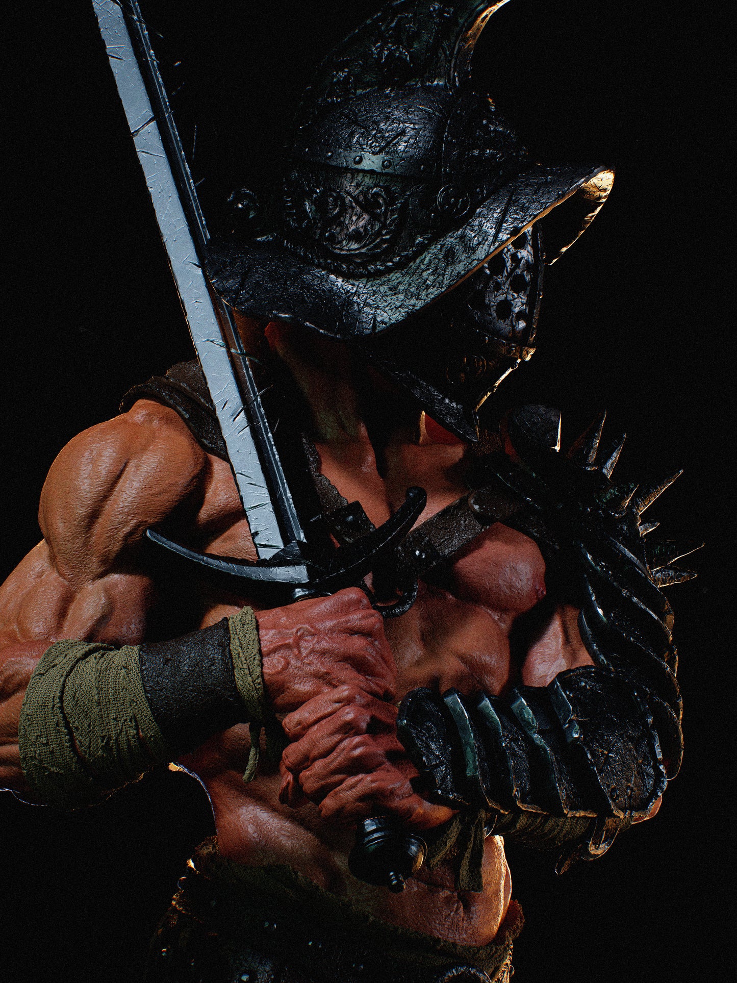 Gladiator OC – Unpainted 3D Printed Model Kit