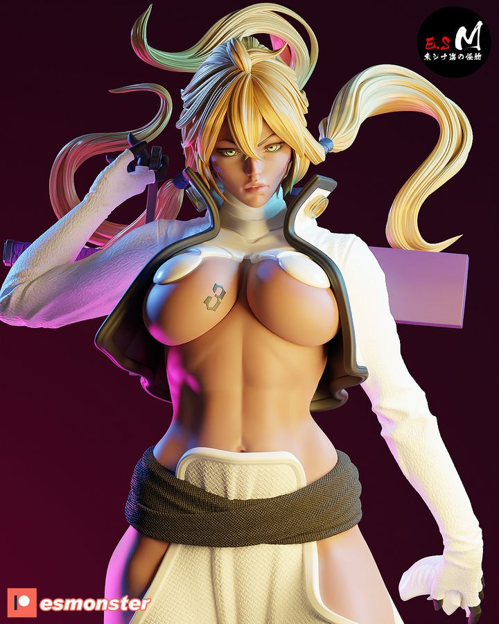Tier Harribel Style Bleach Anime Unpainted Resin Garage Kit (1/6-1/12)
