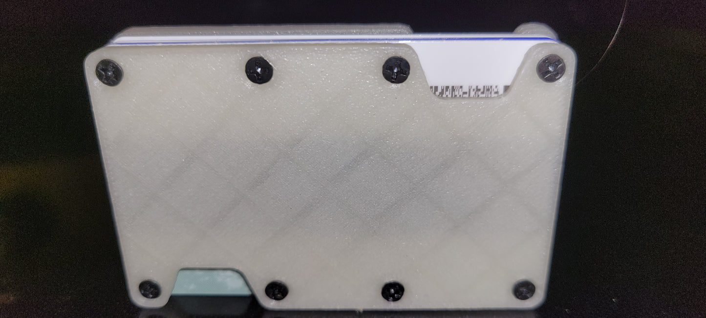 Custom 3D Printed Wallet – Modern Slim Minimalist Wallet with Color & Design Options