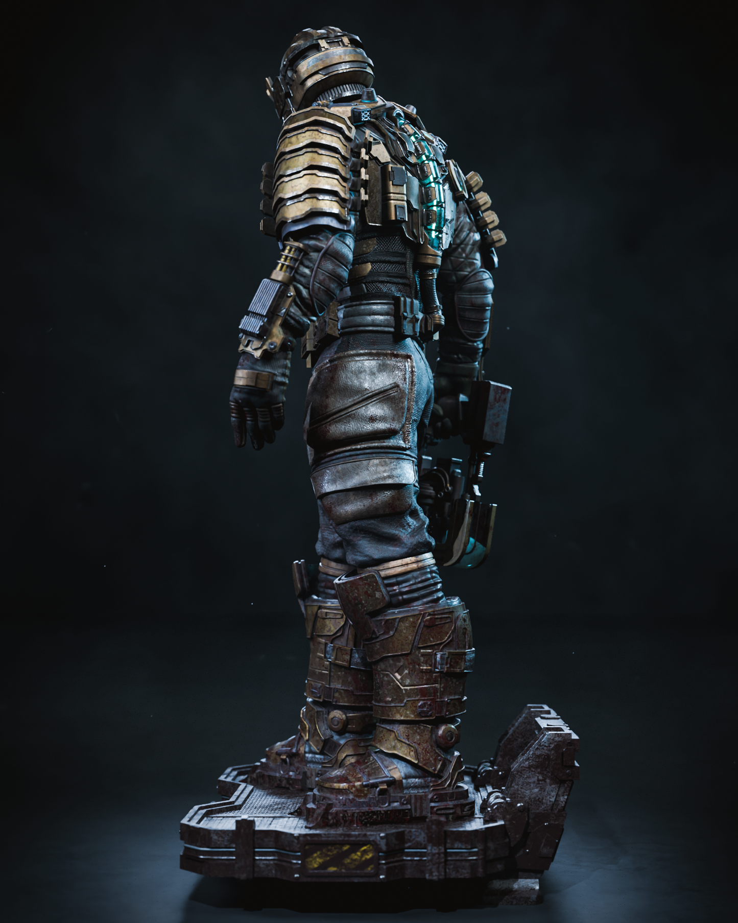 Isaac Clarke style resin kit – Unpainted 3D Printed Model kit