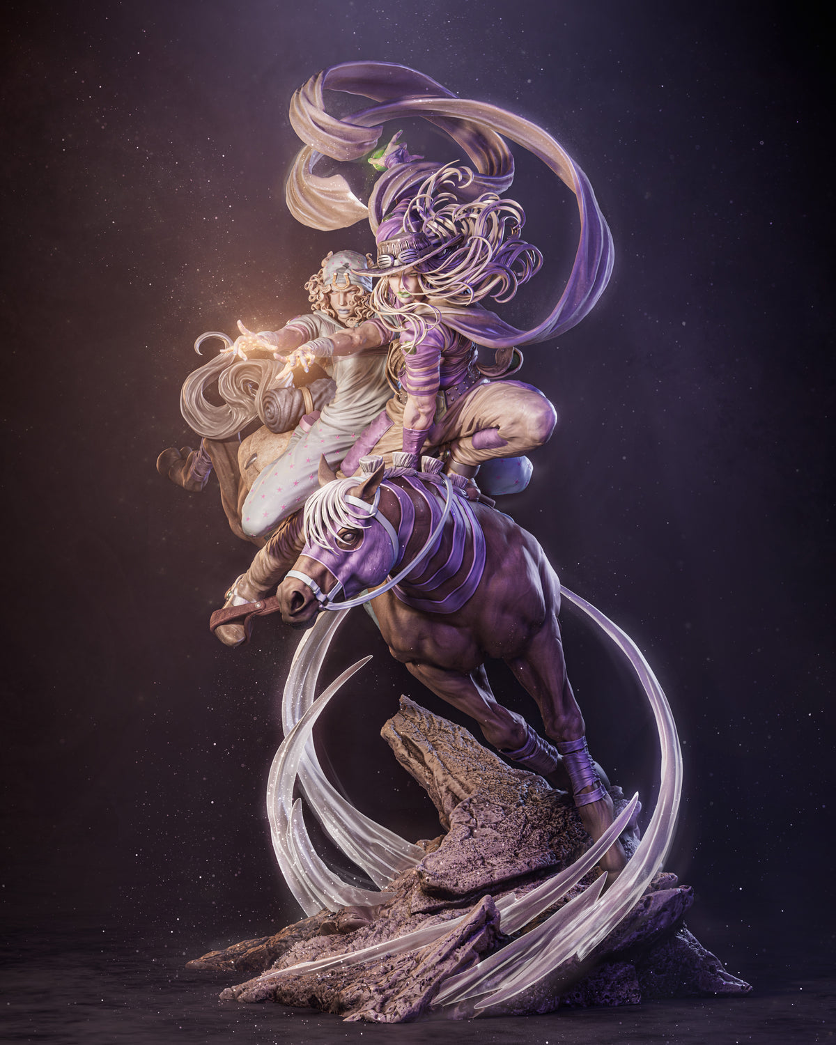 Johnny & Gyro Style Steel Ball Run Unpainted Resin Garage Kit (1/6-1/12)