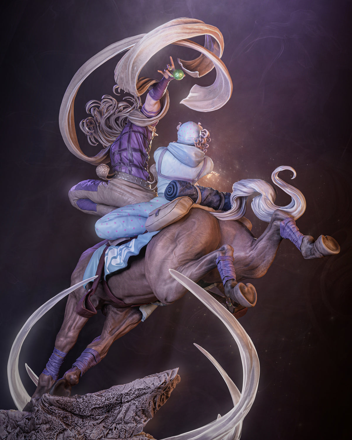 Johnny & Gyro Style Steel Ball Run Unpainted Resin Garage Kit (1/6-1/12)