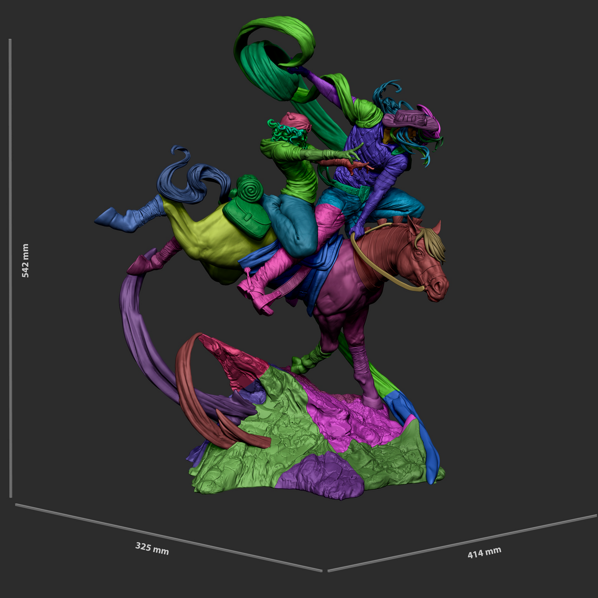 Johnny & Gyro Style Steel Ball Run Unpainted Resin Garage Kit (1/6-1/12)