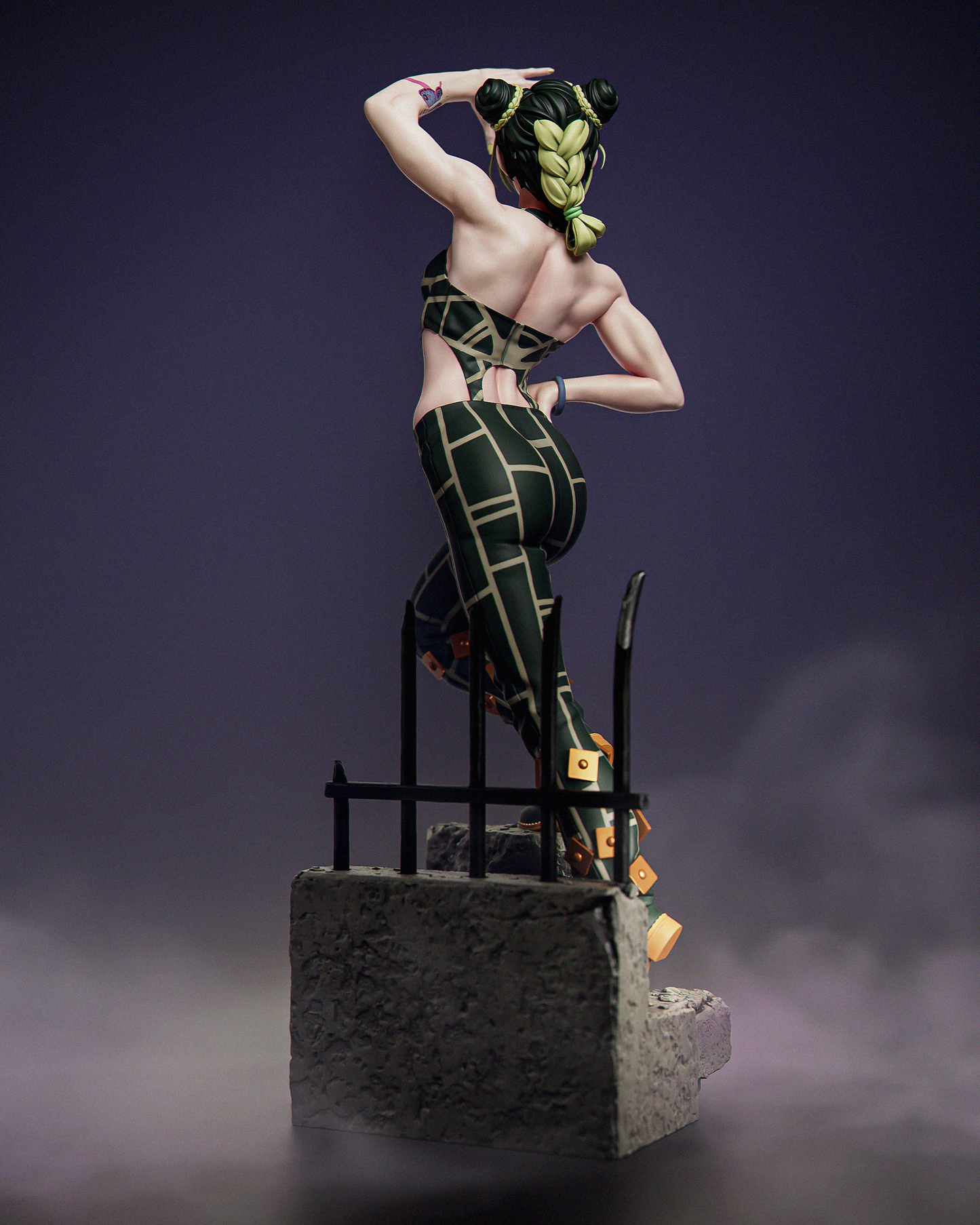 Jolyne Cujoh Style JoJo's Bizarre Adventure Resin Garage Kit (1/6-1/12)