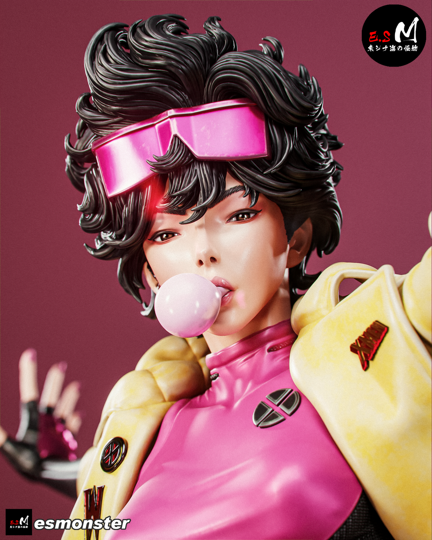 Jubilee Attack Style X-Men Unpainted Resin Garage Model Kit (1/6-1/12)