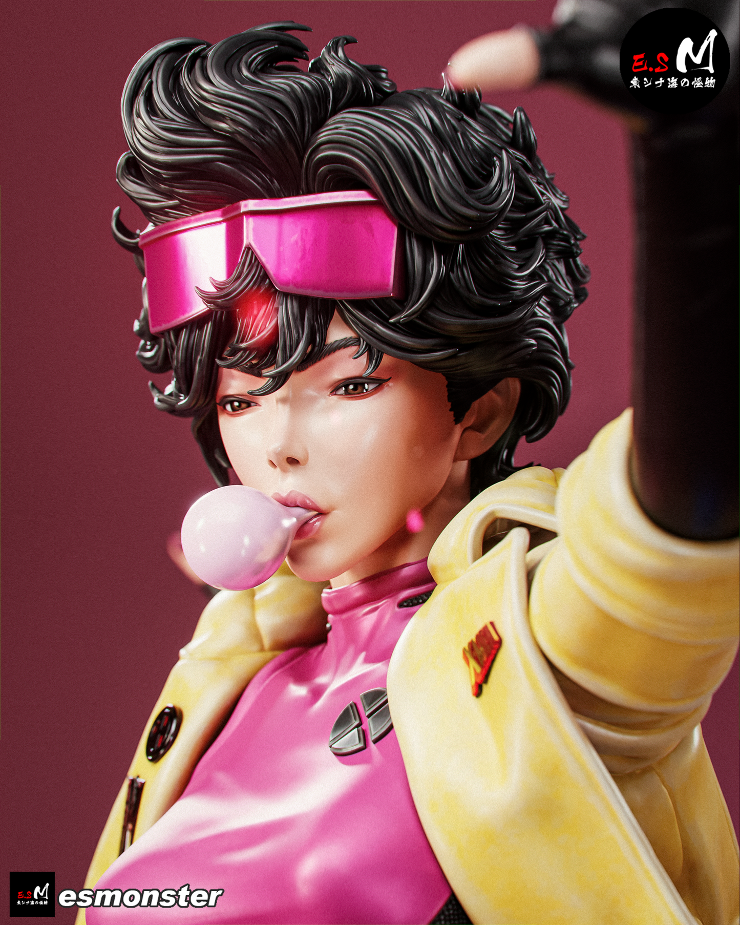 Jubilee Attack Style X-Men Unpainted Resin Garage Model Kit (1/6-1/12)