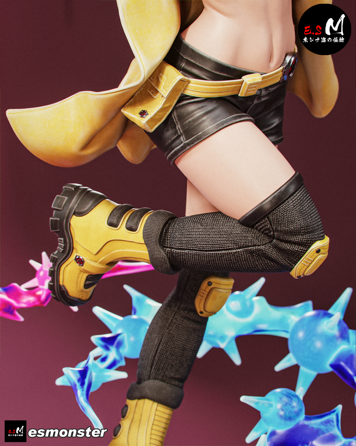 Jubilee Attack Style X-Men Unpainted Resin Garage Model Kit (1/6-1/12)