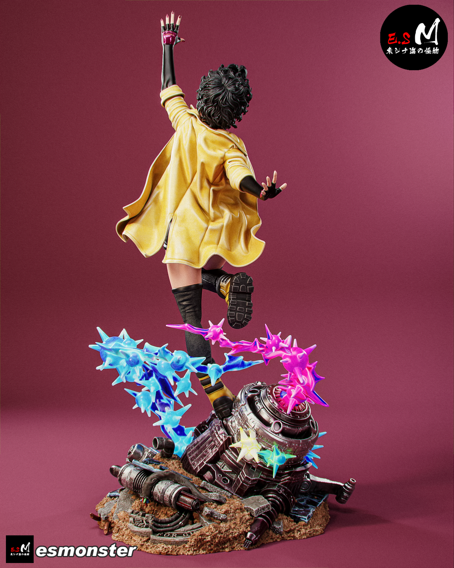 Jubilee Attack Style X-Men Unpainted Resin Garage Model Kit (1/6-1/12)